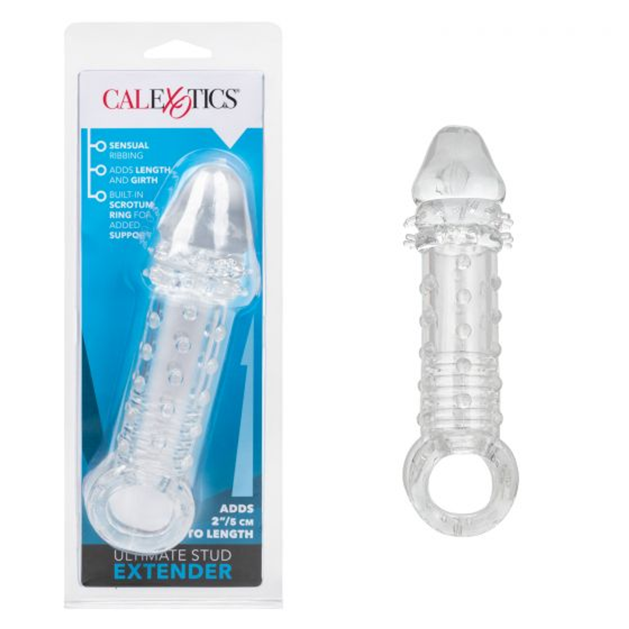 Ultimate Stud Extender Clear | See-Through Sleeve