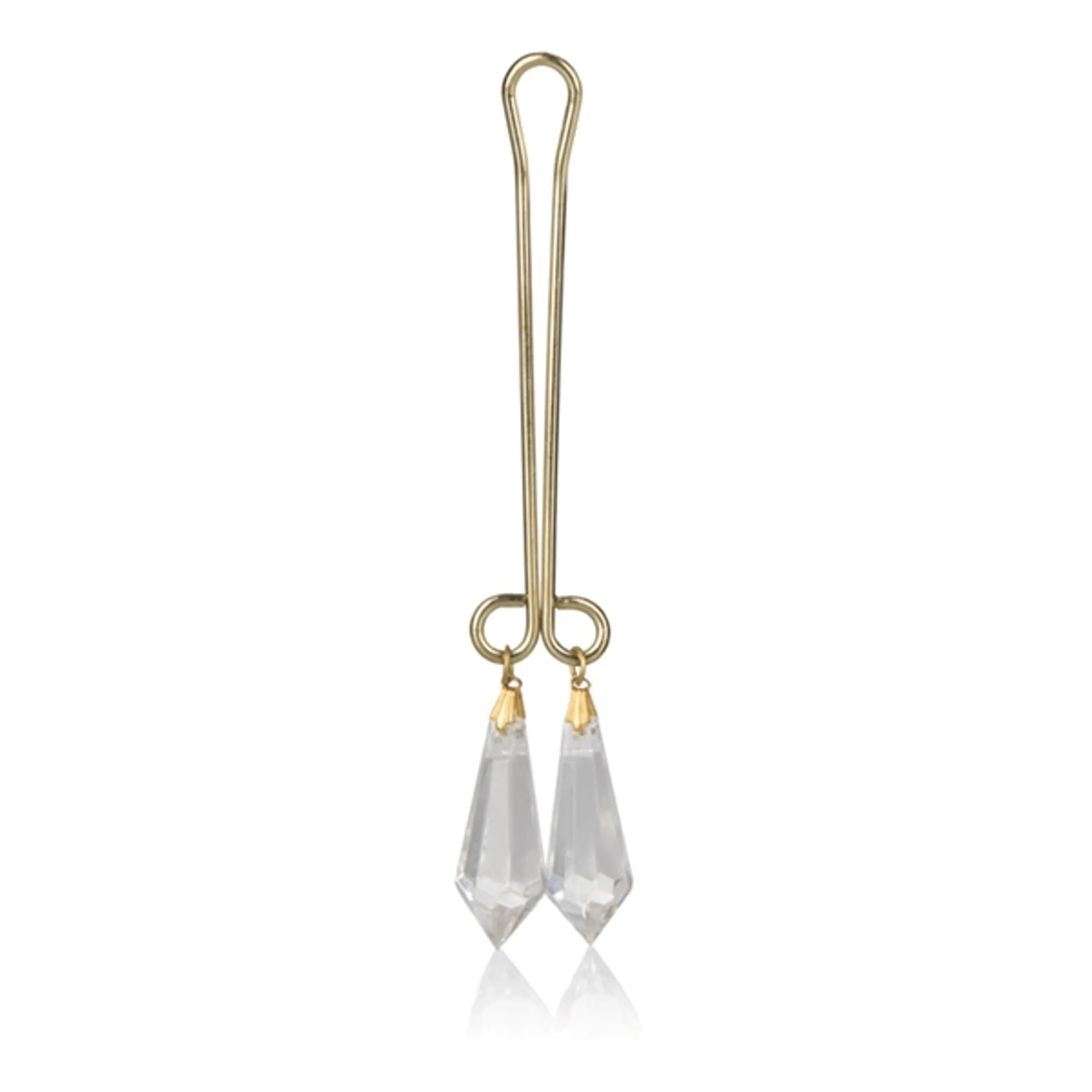 Intimate Play Clit Clip Crystal Clear