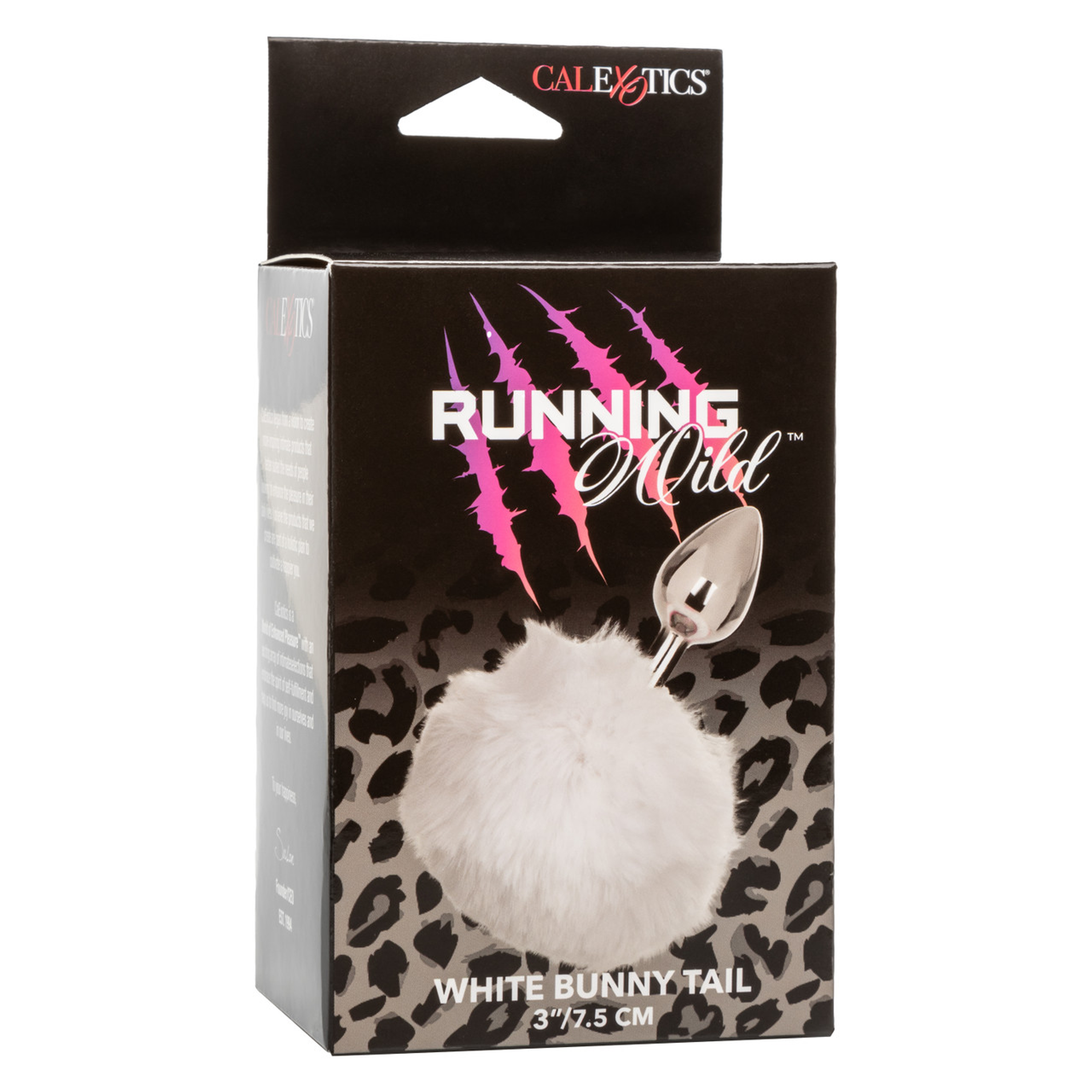 Running Wild White Bunny Tail Plug – Playful Roleplay Accessory