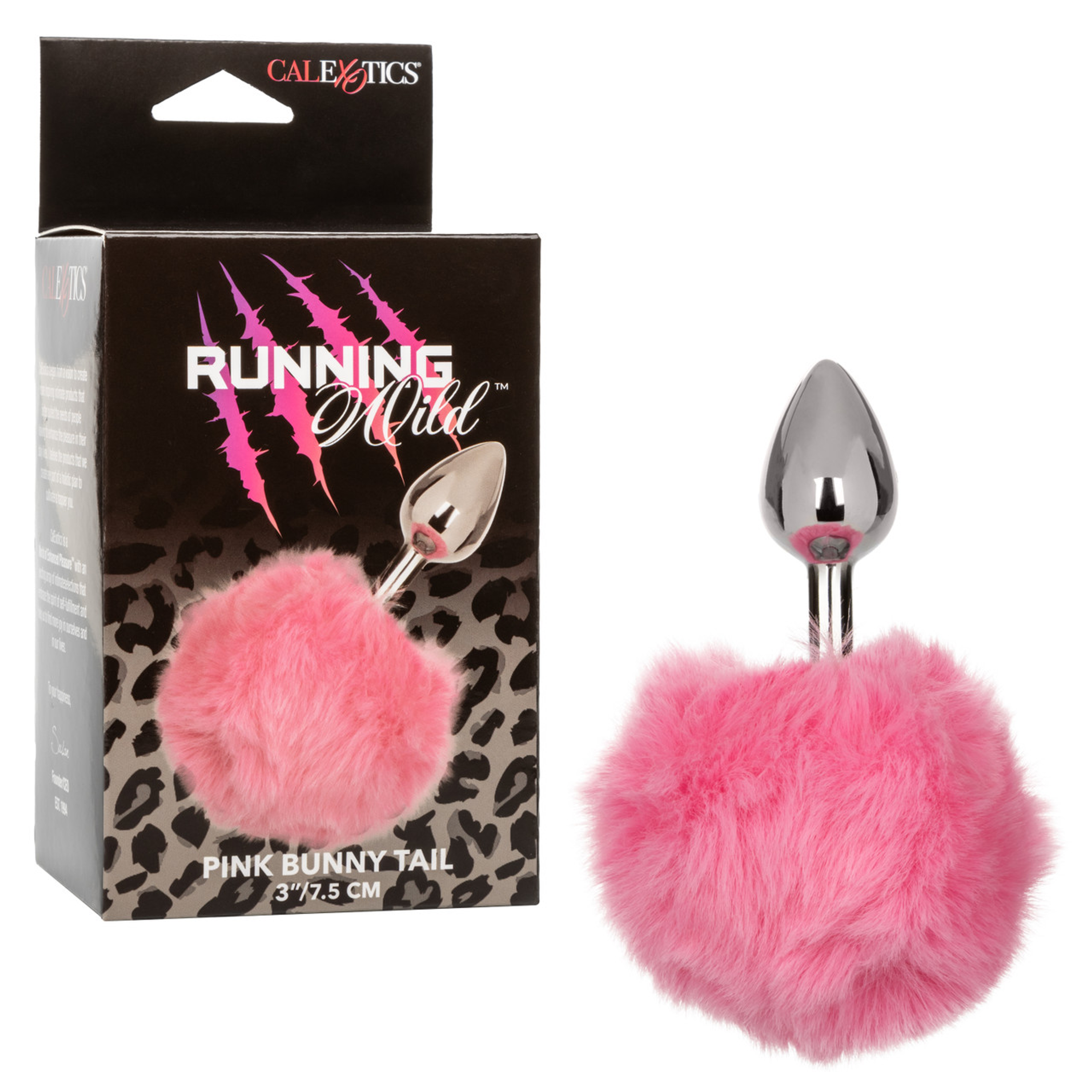 Running Wild Pink Bunny Tail Plug – Playful Anal Toy