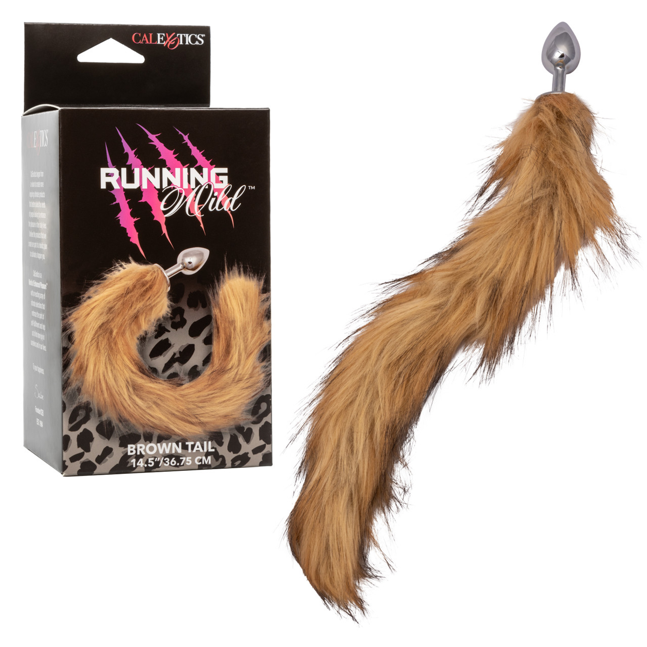 Running Wild Brown Tail Anal Plug