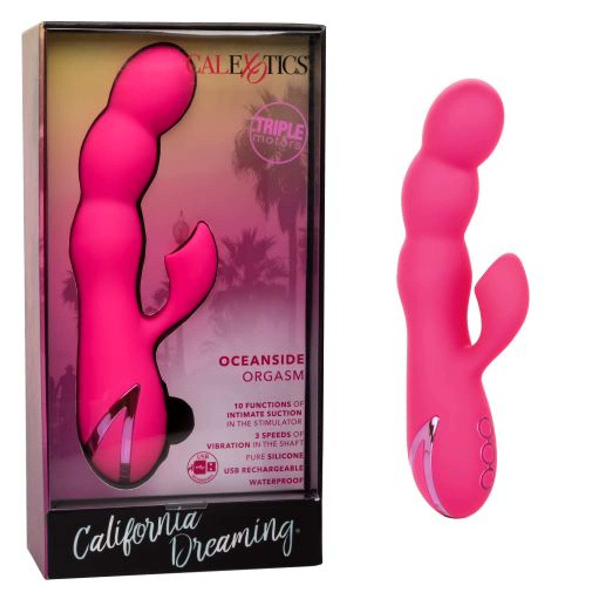California Dreaming Oceanside Orgasm Eco-Friendly Vibrator