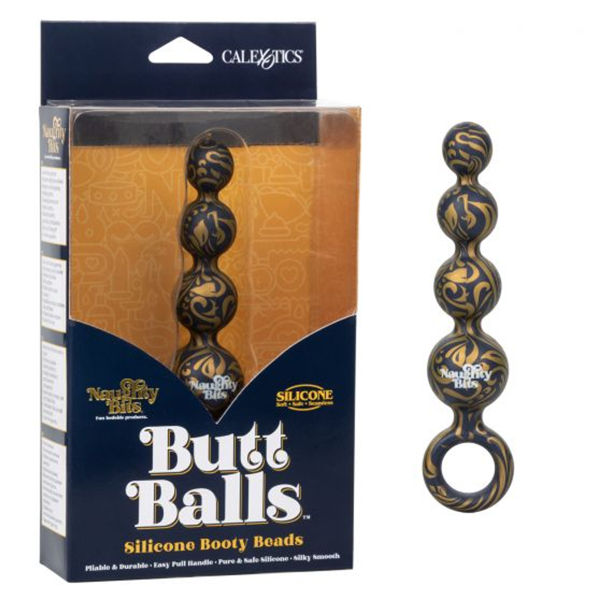 Naughty Bits Butt Balls | Graduated Silicone Anal Beads