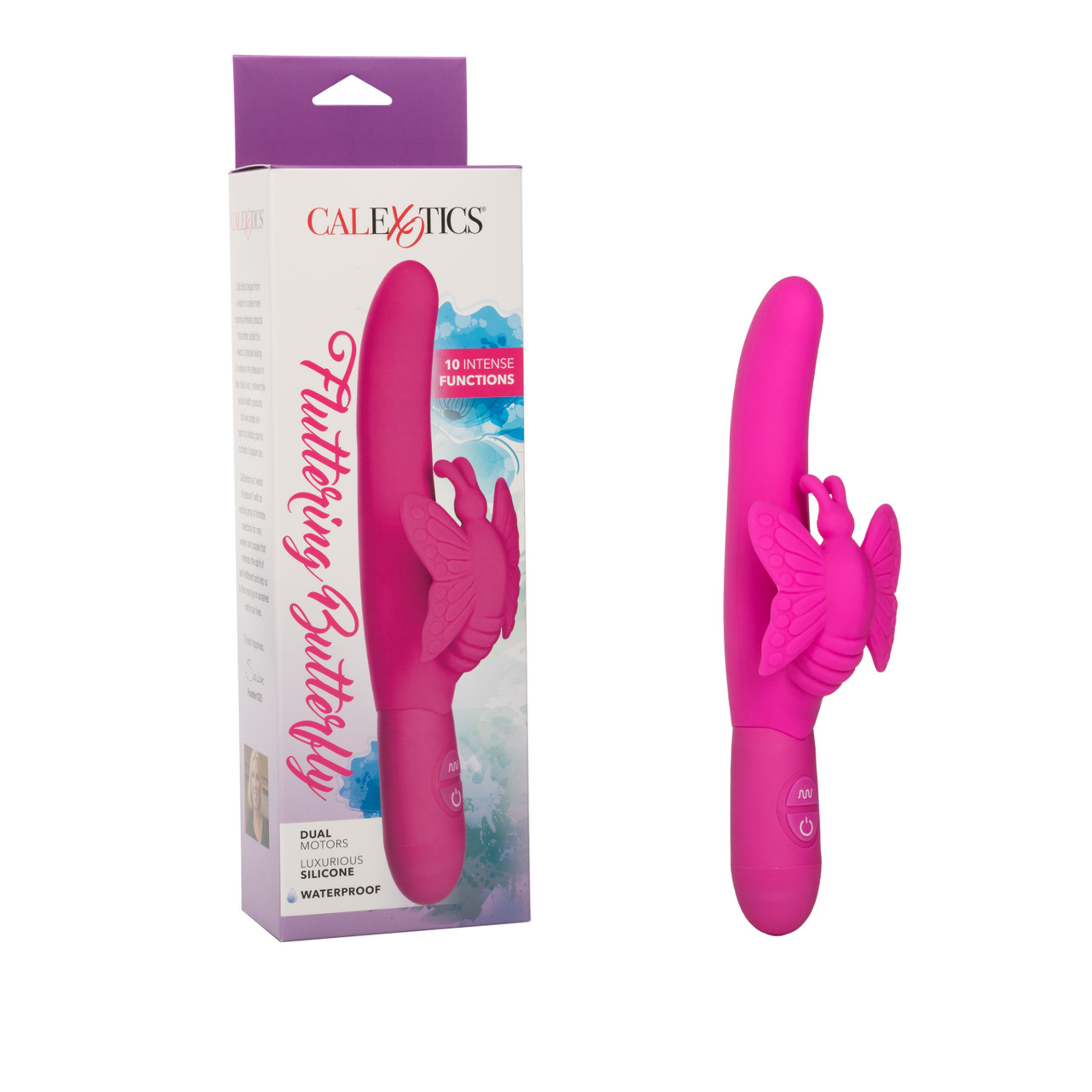 Posh Fluttering Butterfly Pink Rabbit Vibrator