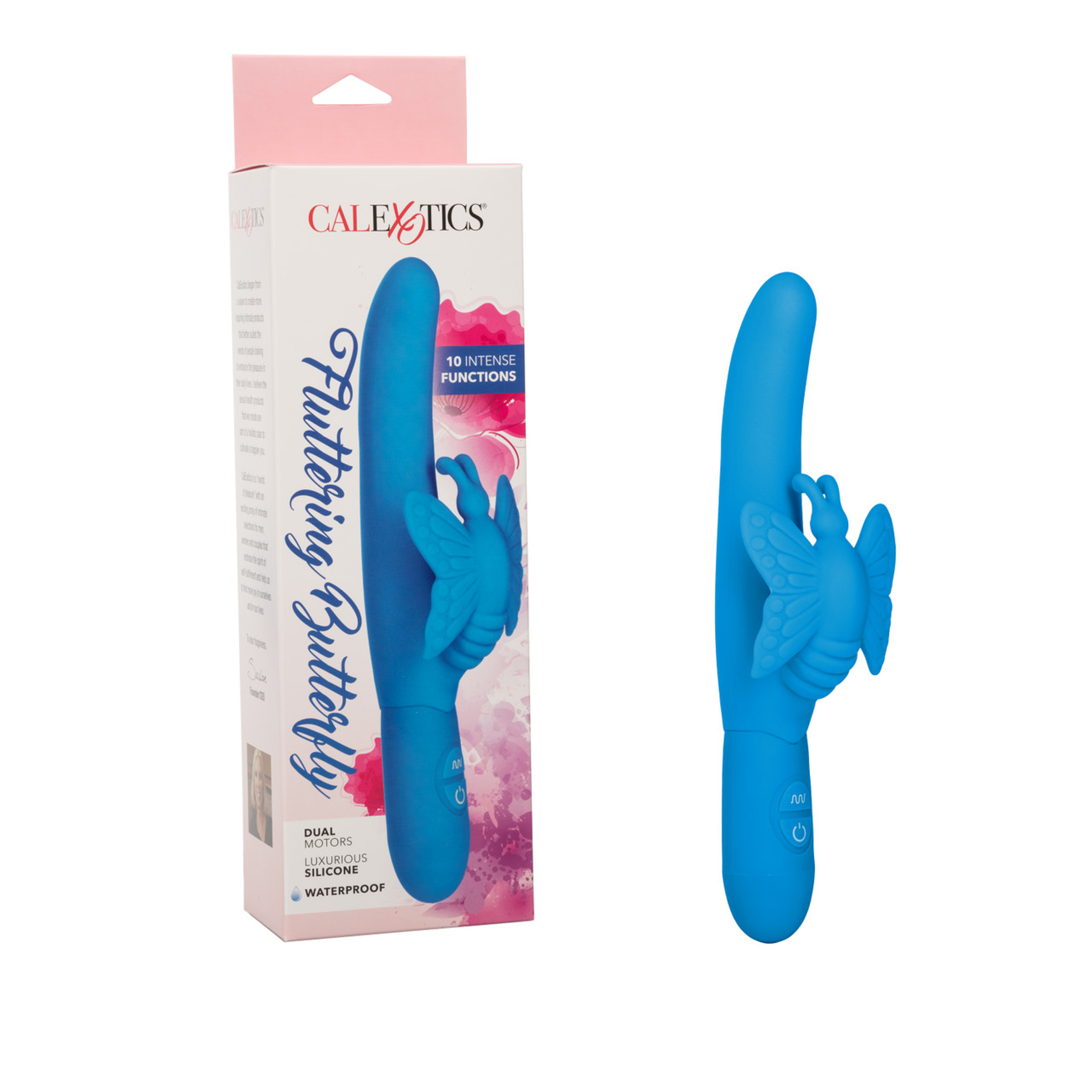 Posh Fluttering Butterfly Blue Wearable Vibe