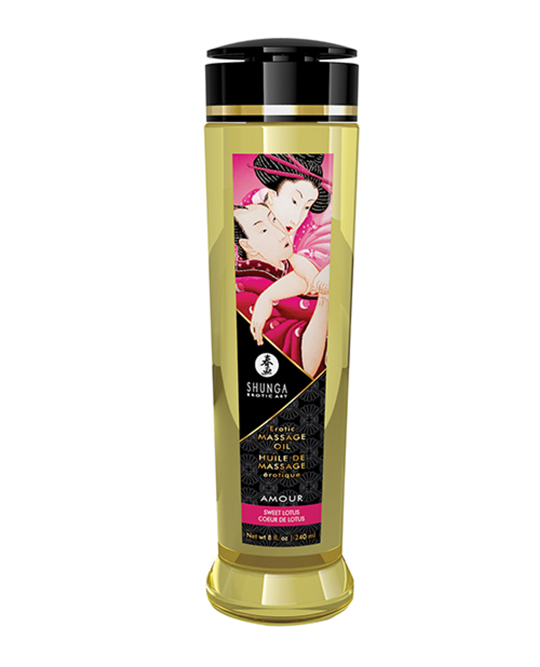 Massage Oil Amour Sweet Lotus 8oz