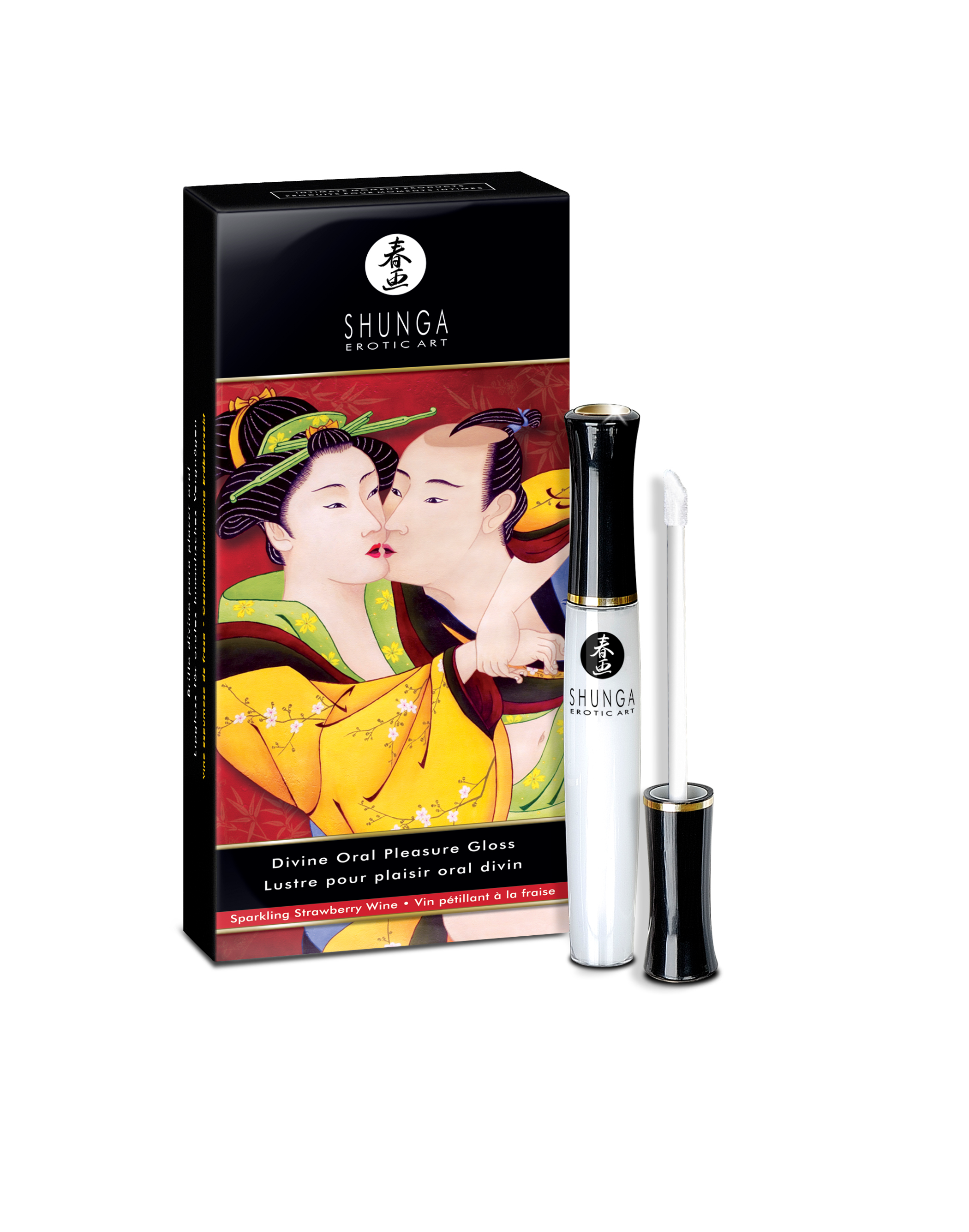 Divine Oral Pleasures Lipgloss - Strawberry Wine (1 oz)