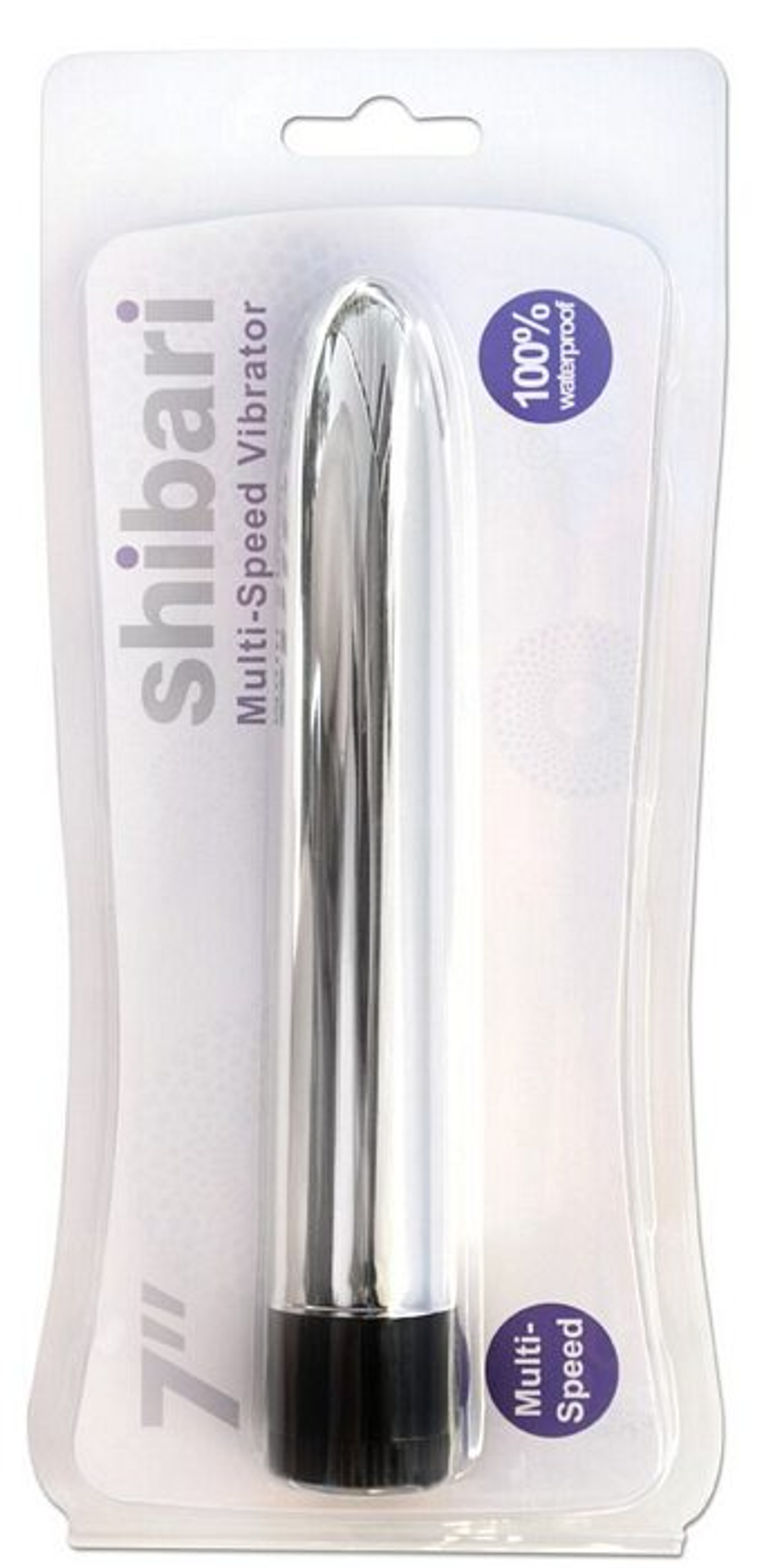 Shibari 7-Function Multi-Speed Vibrator Silver