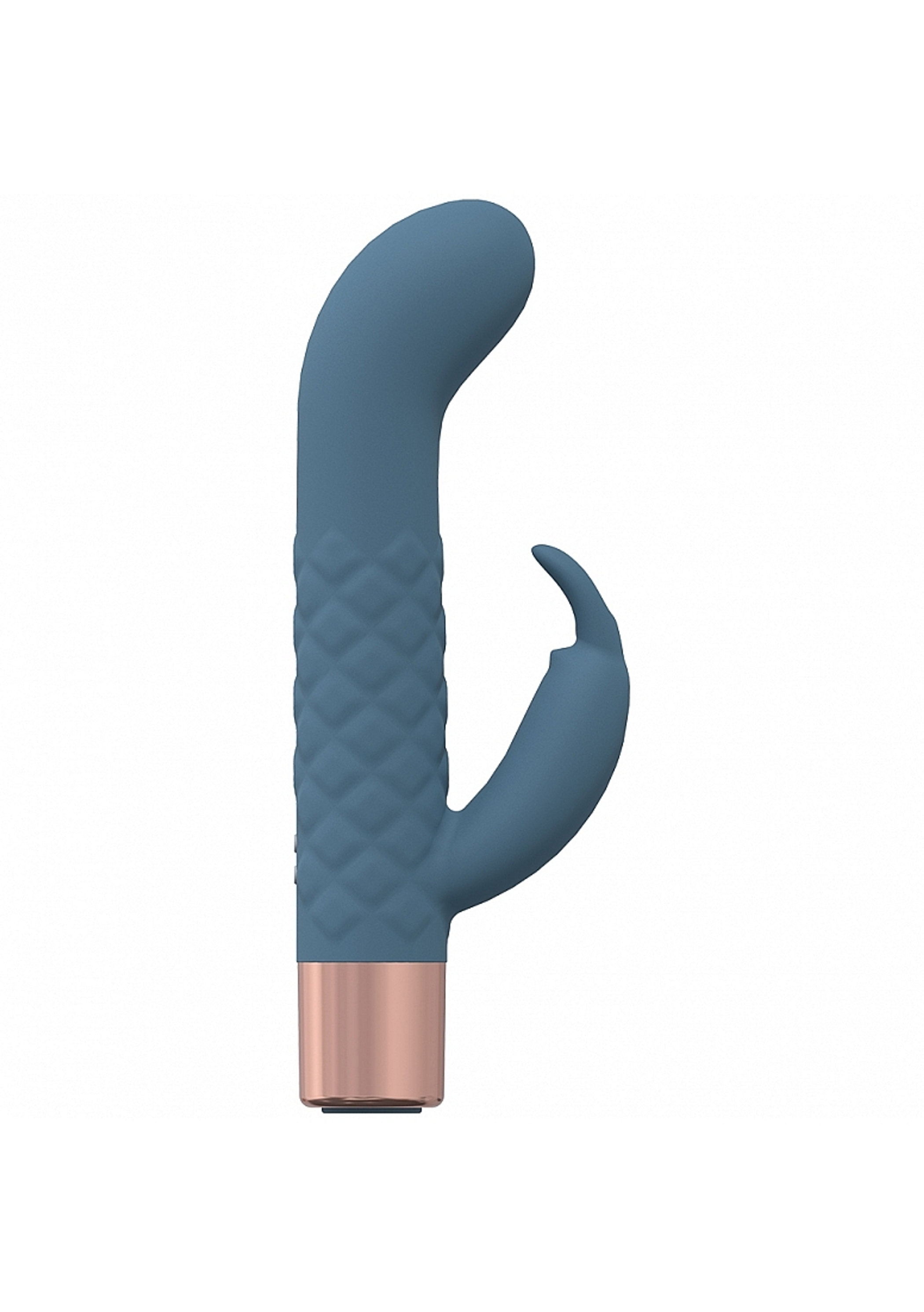 Loveline Devotion Mini-Rabbit Vibrator Blue