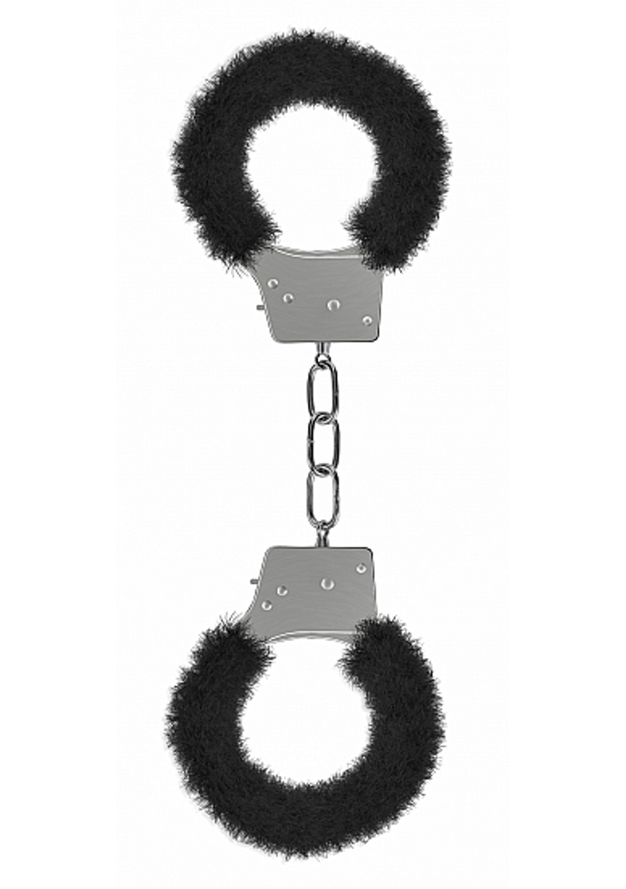 Beginner's Furry Handcuffs - Black