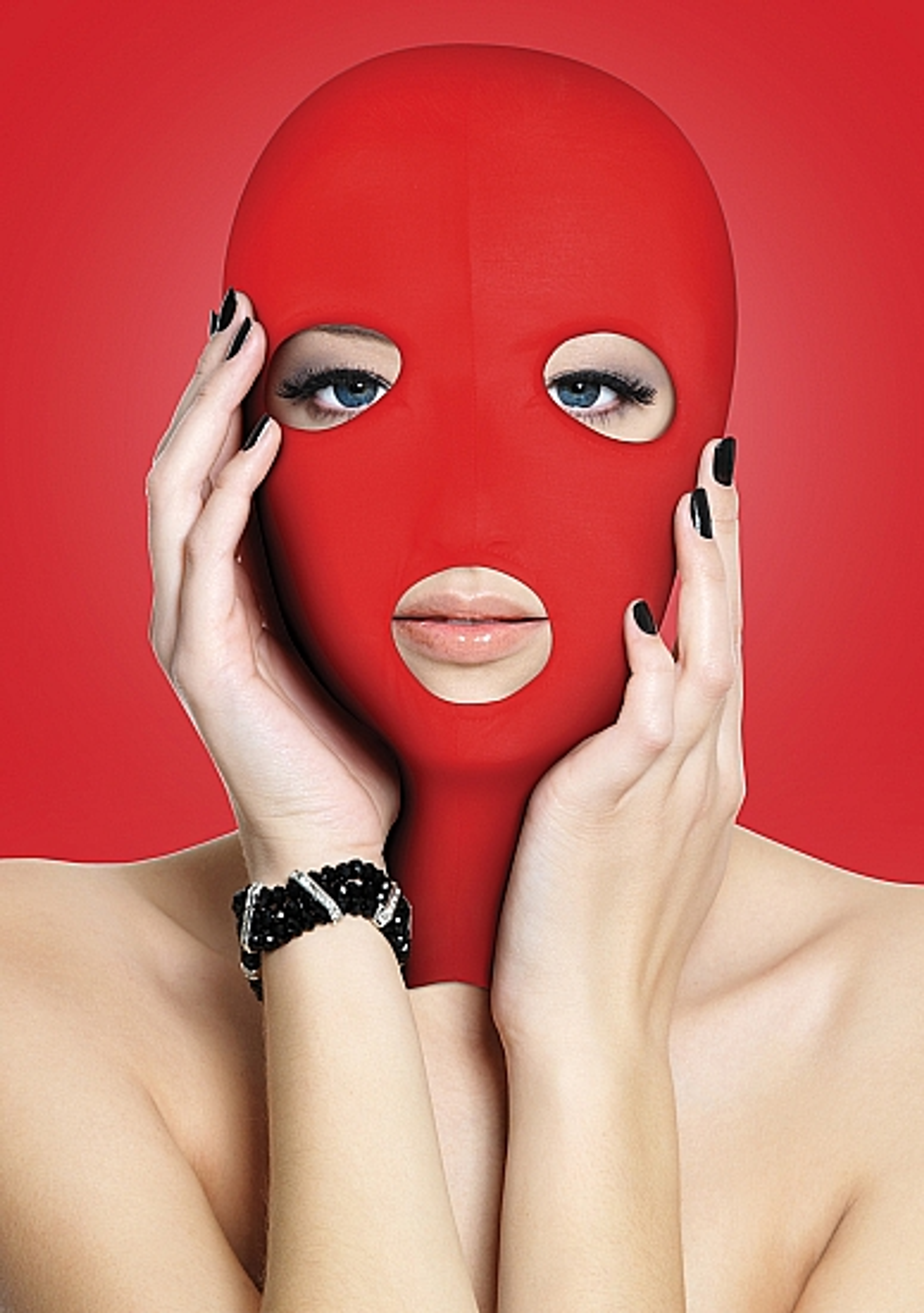 Subversion Mask Red – Statement Fetish Mask