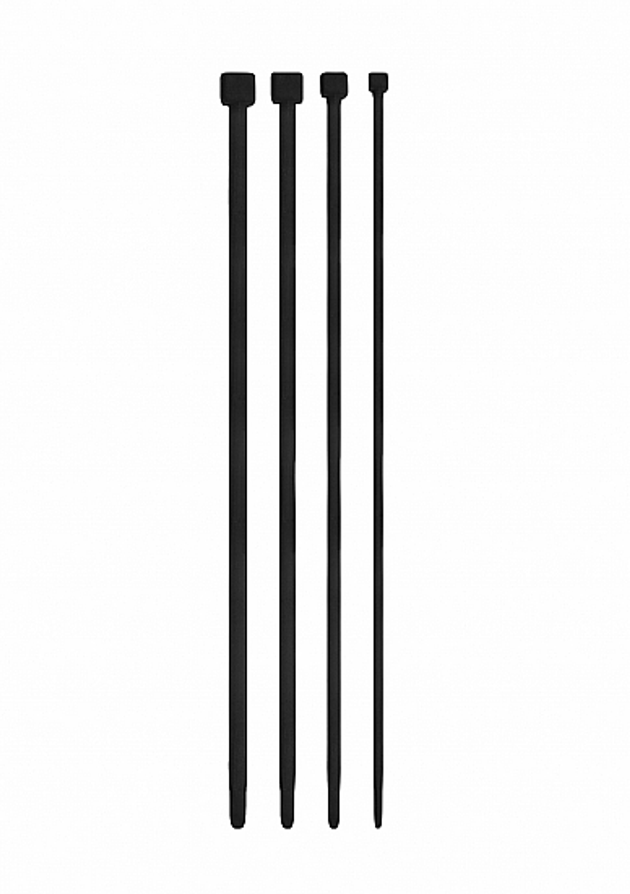 Urethral Sounding Dilator Set — Black