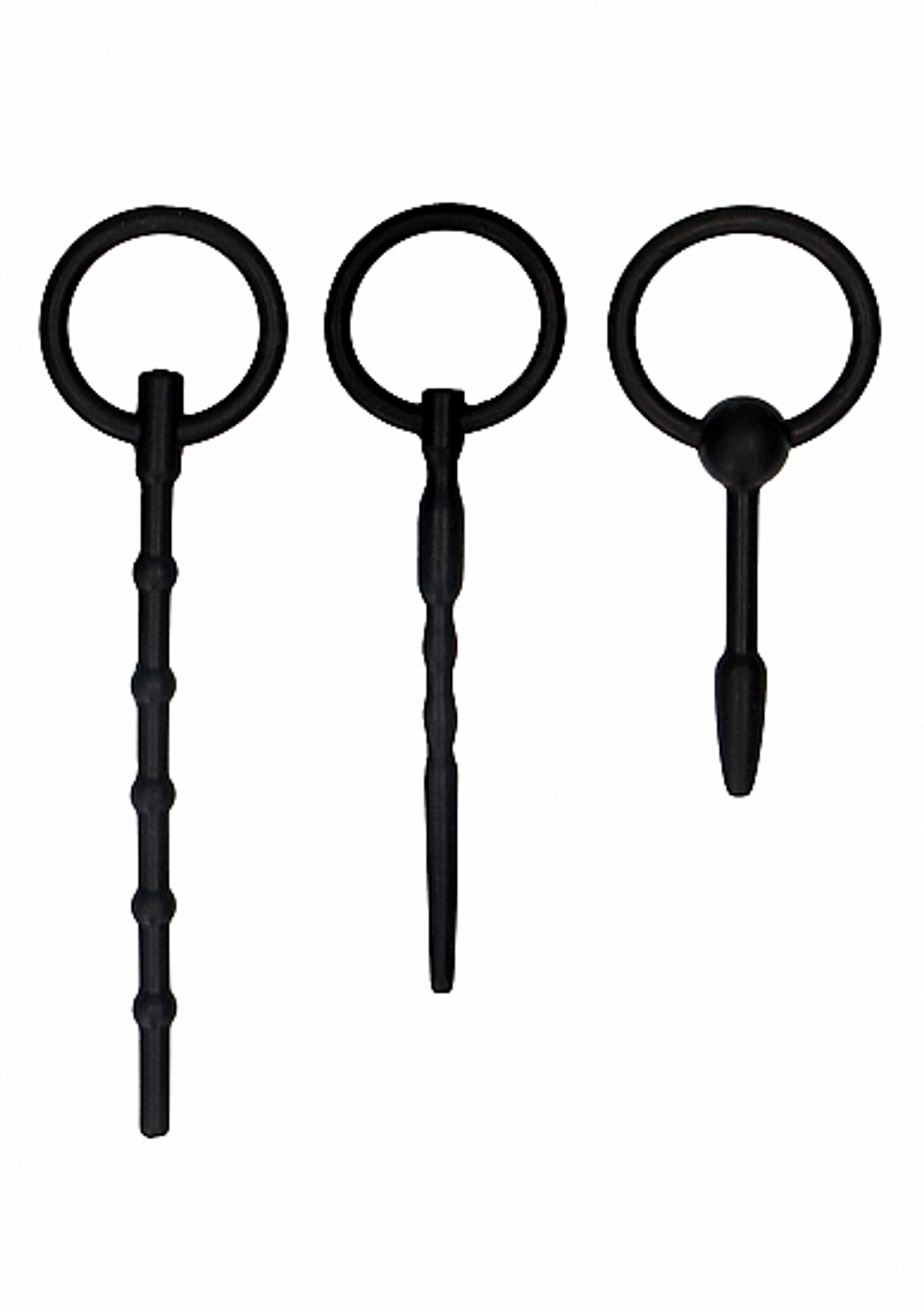 Urethral Sounding Plug Set | Black Advanced Play Kit