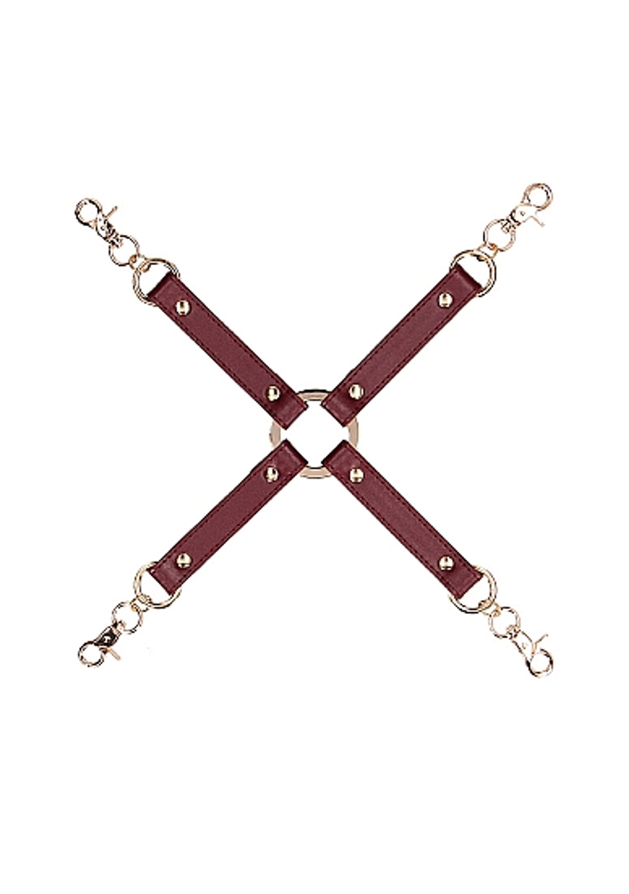 Ouch Halo Hogtie Connecto Burgundy
