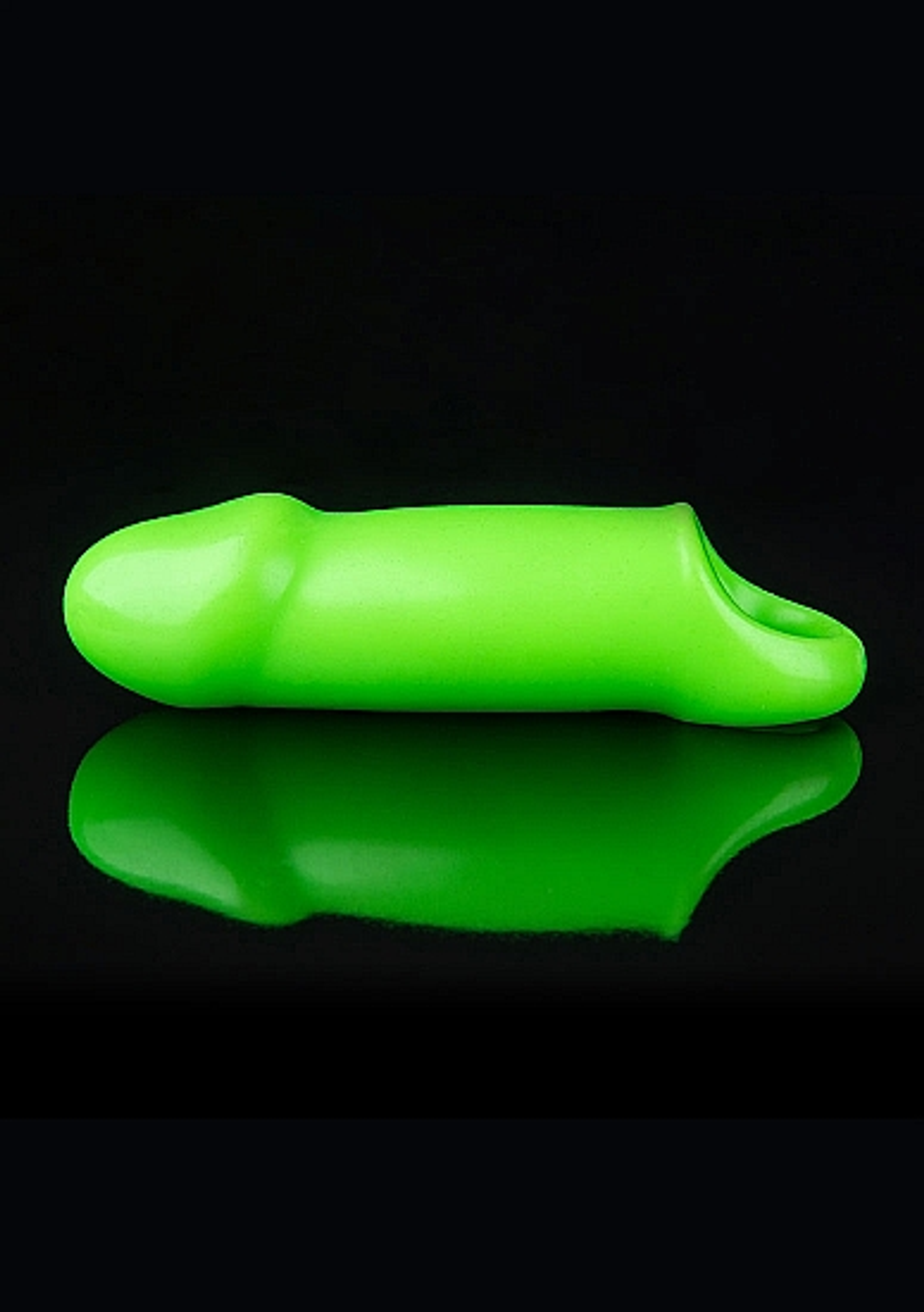 Glow Smooth Stretchy Penis Sleeve | Glow-in-the-Dark