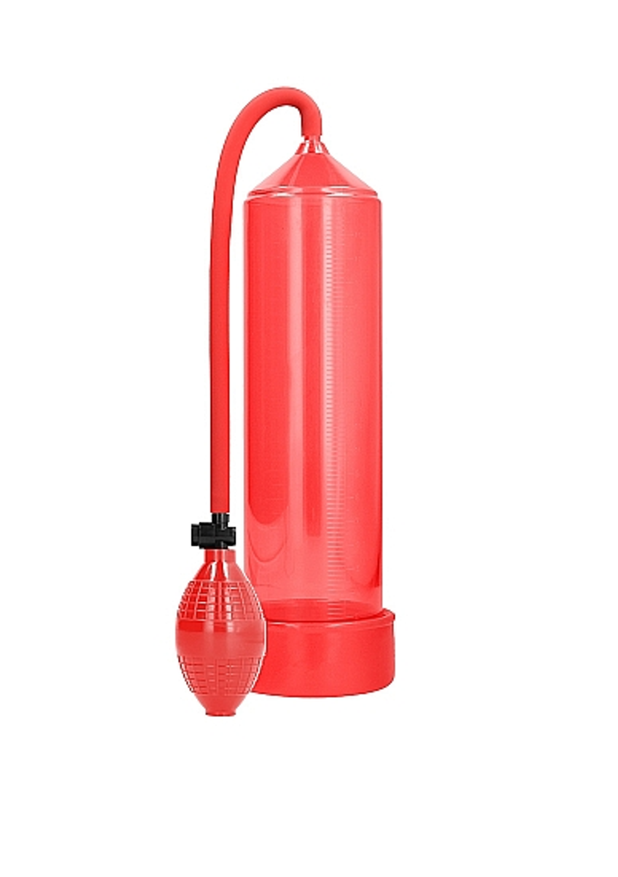 Pumped Classic Penis Pump Red – Manual Suction Pump