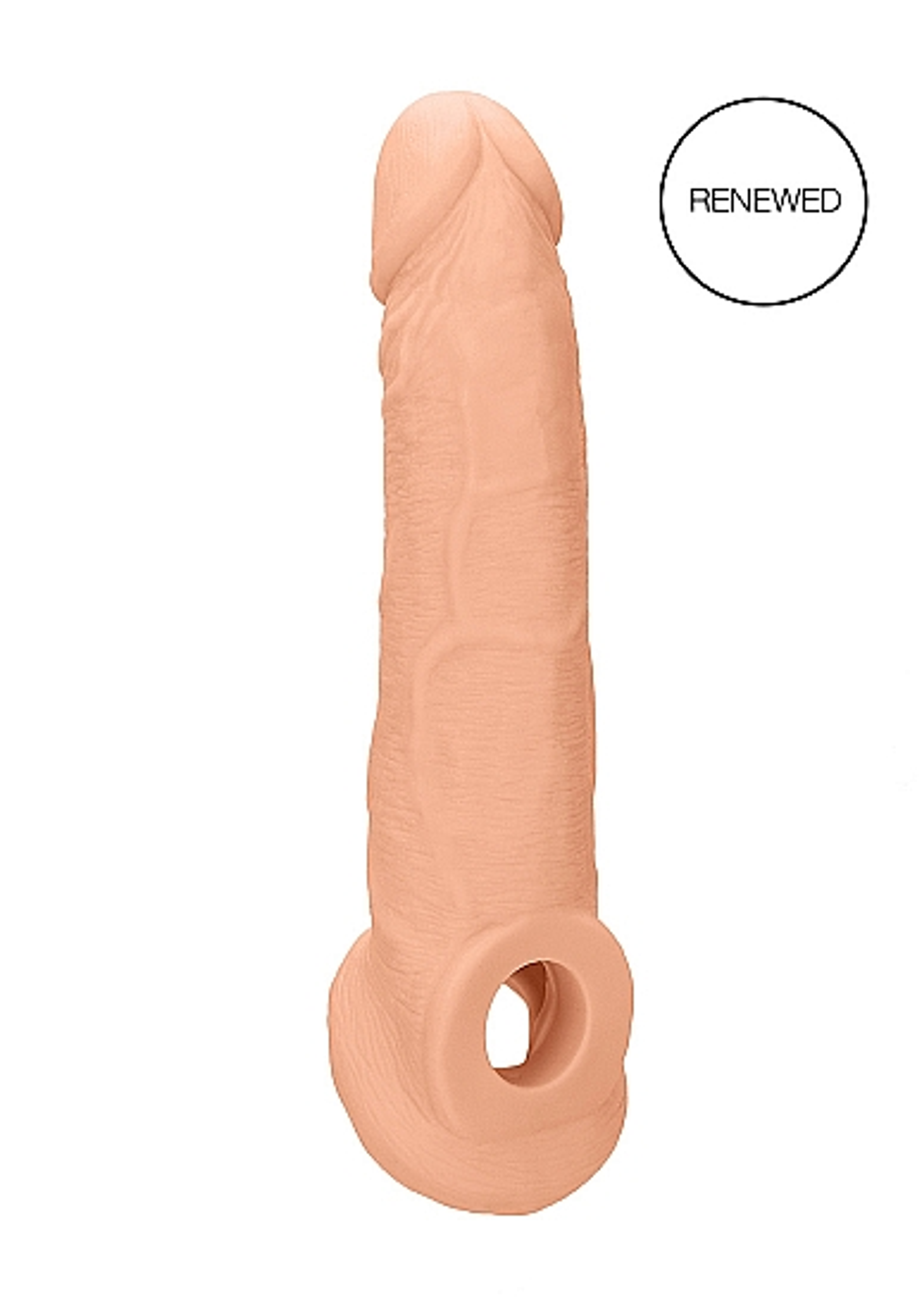 RealRock Penis Sleeve 9in Flesh Extender