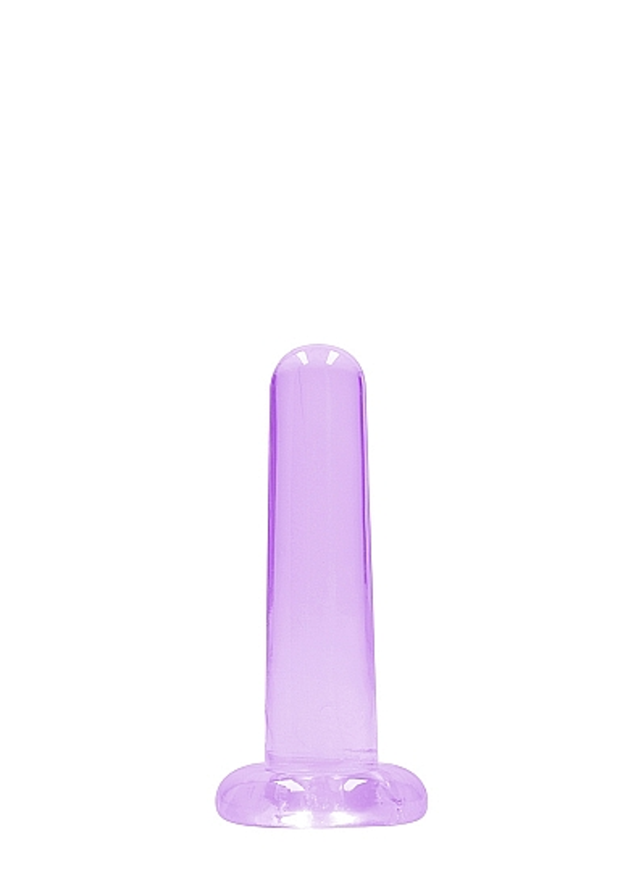 RealRock Suction Cup Dildo 5.3in Purple | Non-Realistic Design