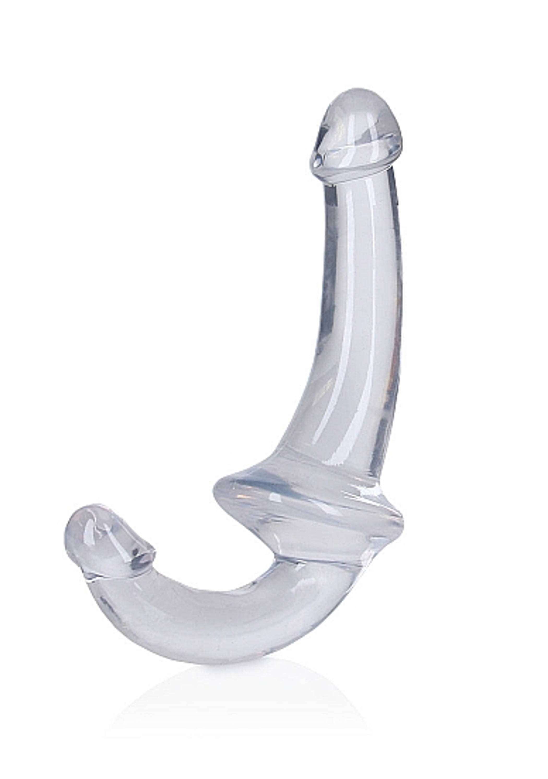 RealRock Strapless Strap-On 6in Transparent – Dildo