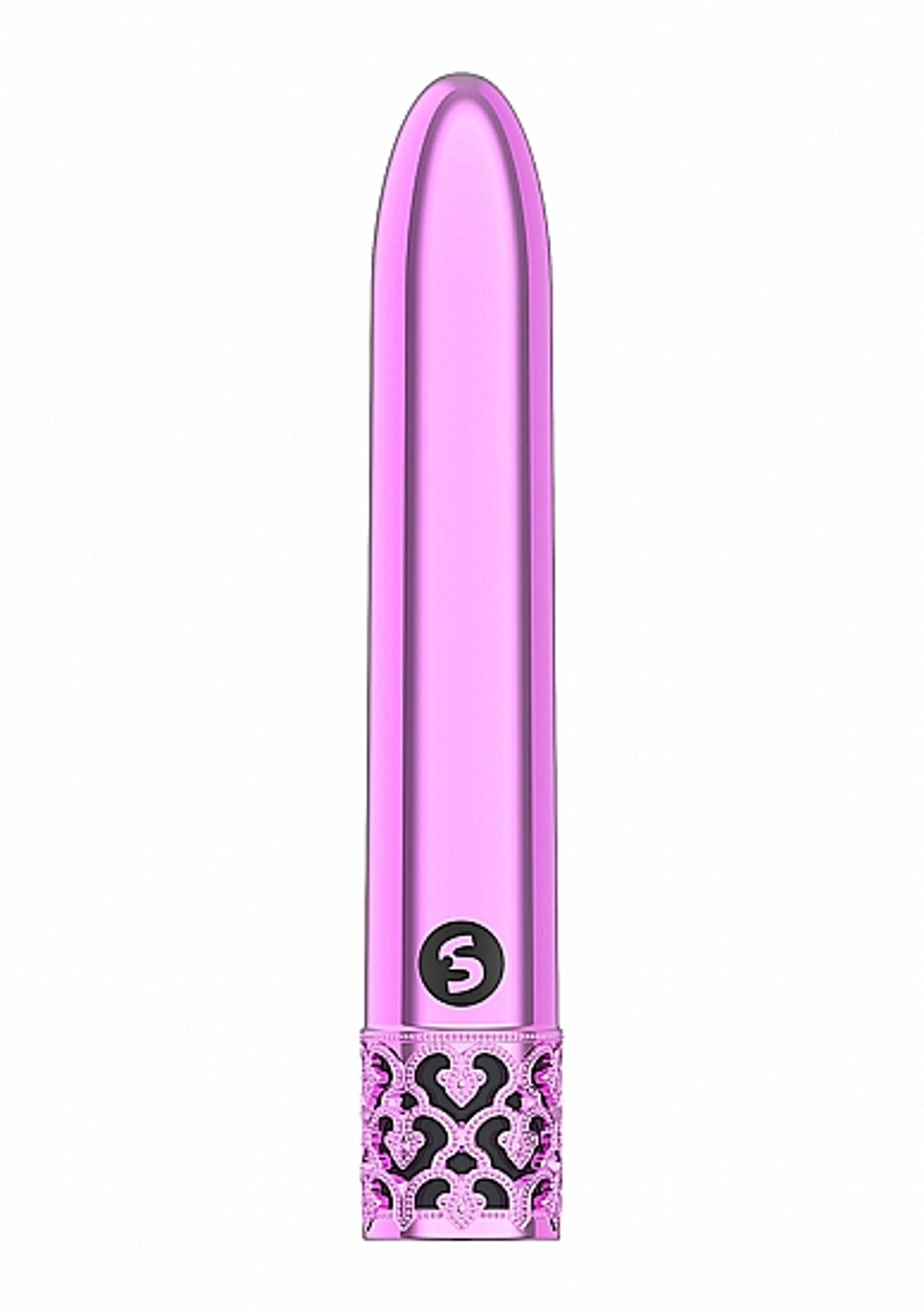 Royal Gems Shiny Pink Bullet Vibe | Rechargeable