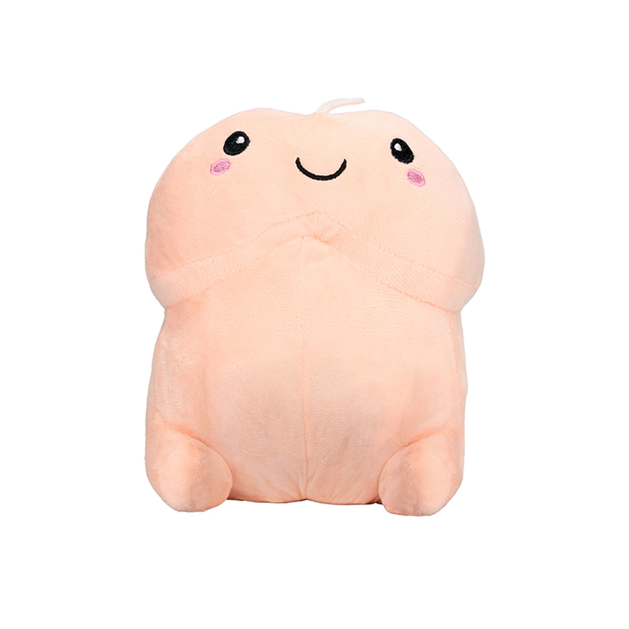 Short Penis Plushie 8in Flesh | Novelty Gag Gift