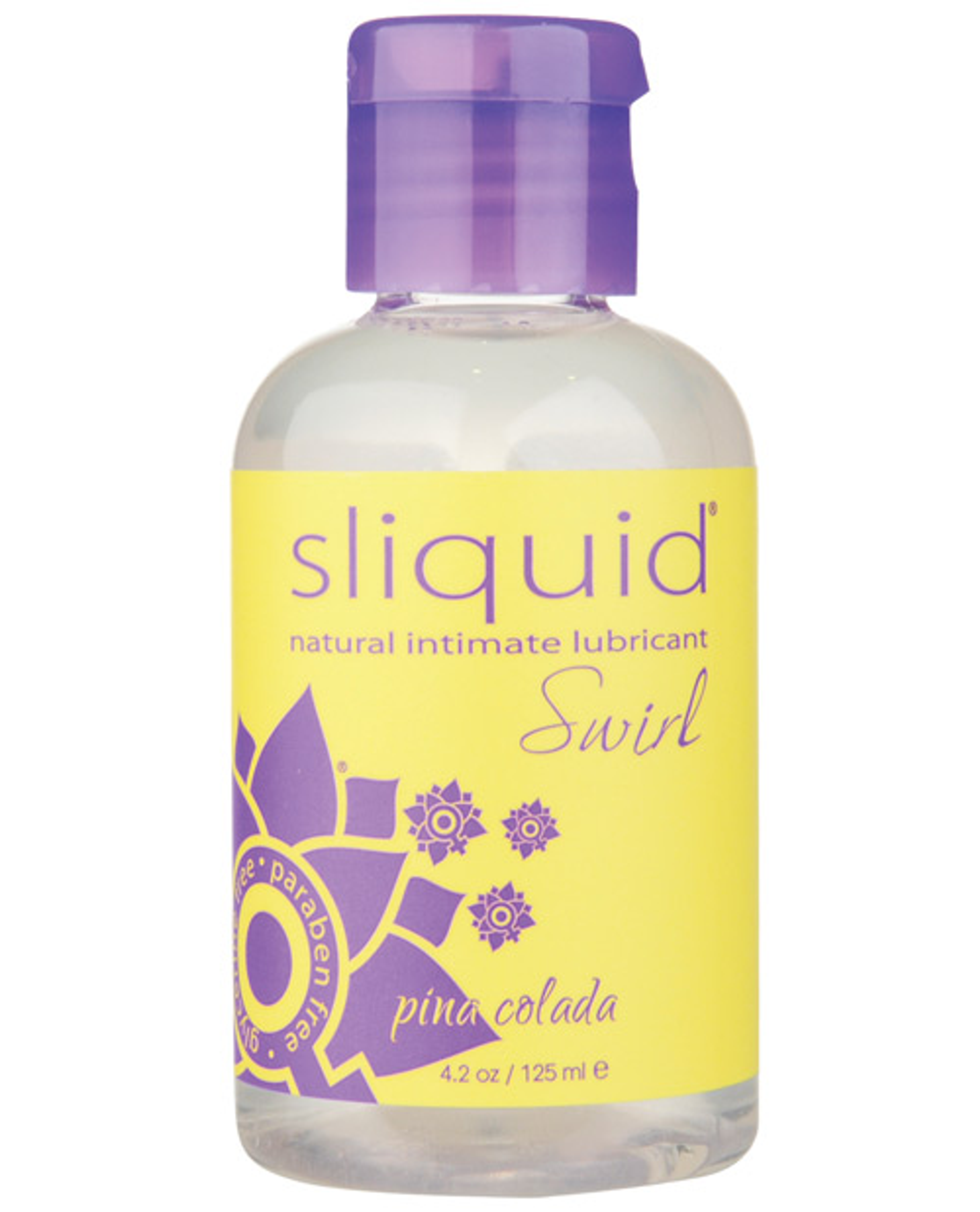 Sliquid Swirl Pina Colada Water-Based Lubricant 4.2 Oz