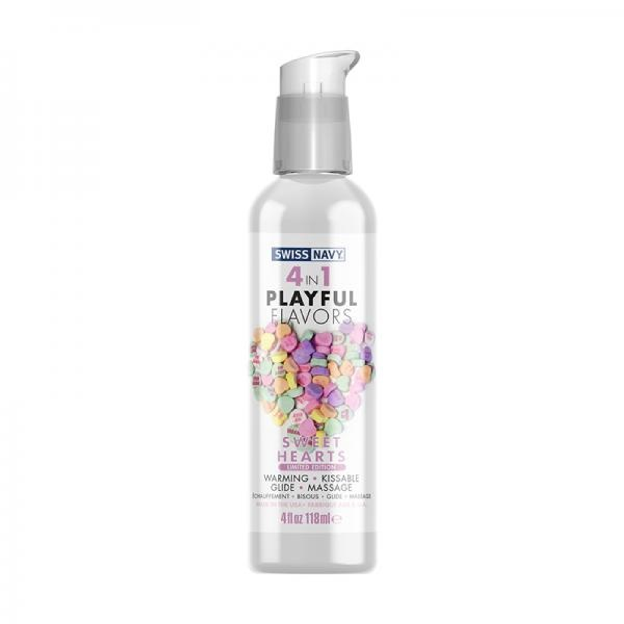Swiss Navy 4-In-1 Playful Sweetheart Lubricant 4 Oz