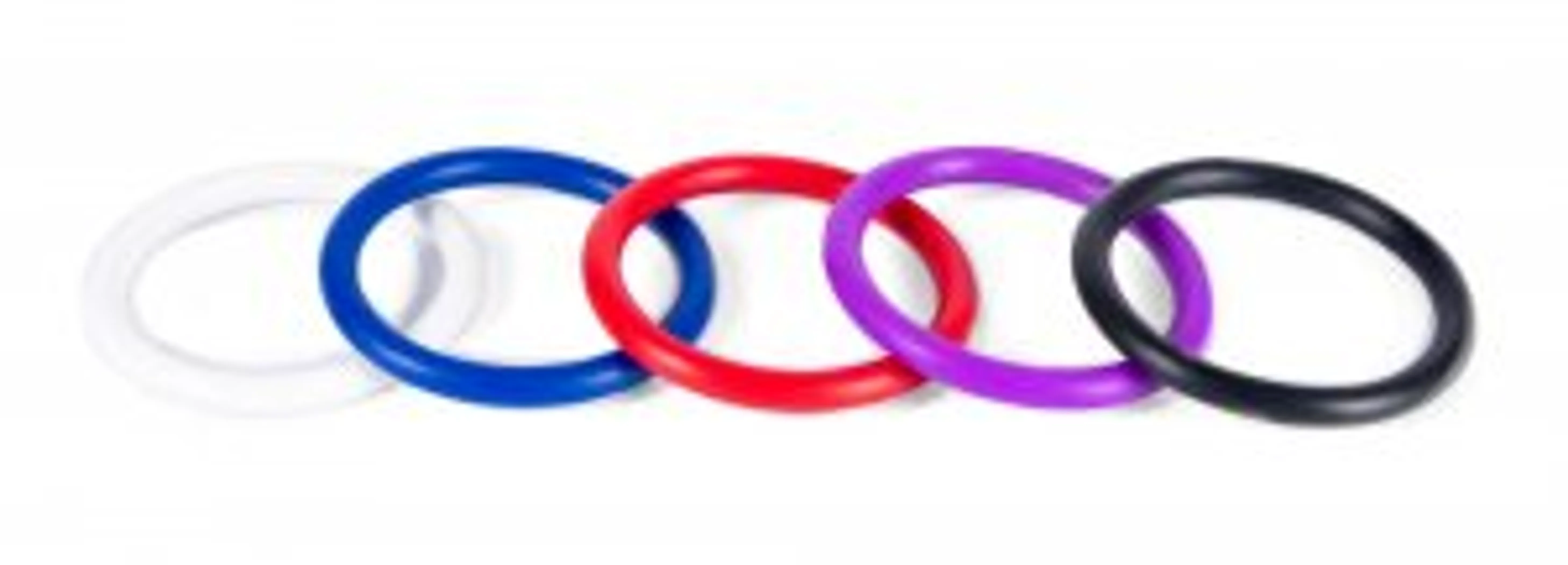 2in Nitrile C-Rings Rainbow Set (5-Pack)