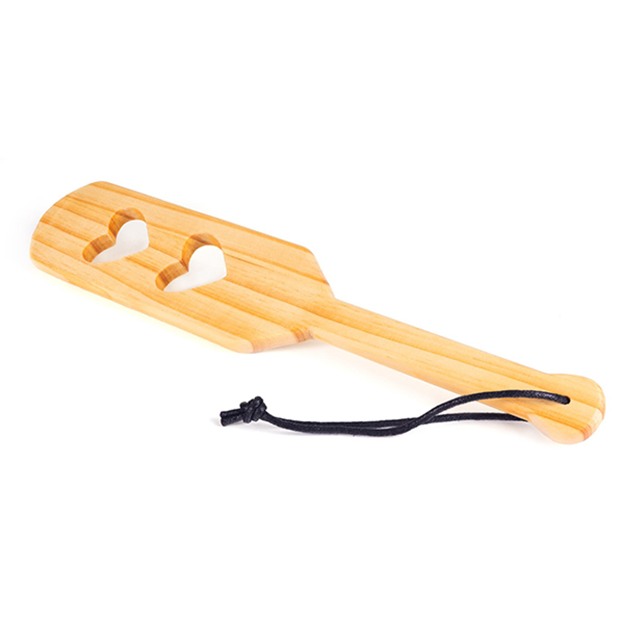 Spartacus Heart Cut-Out Wood Paddle 36cm | Spanking Paddle