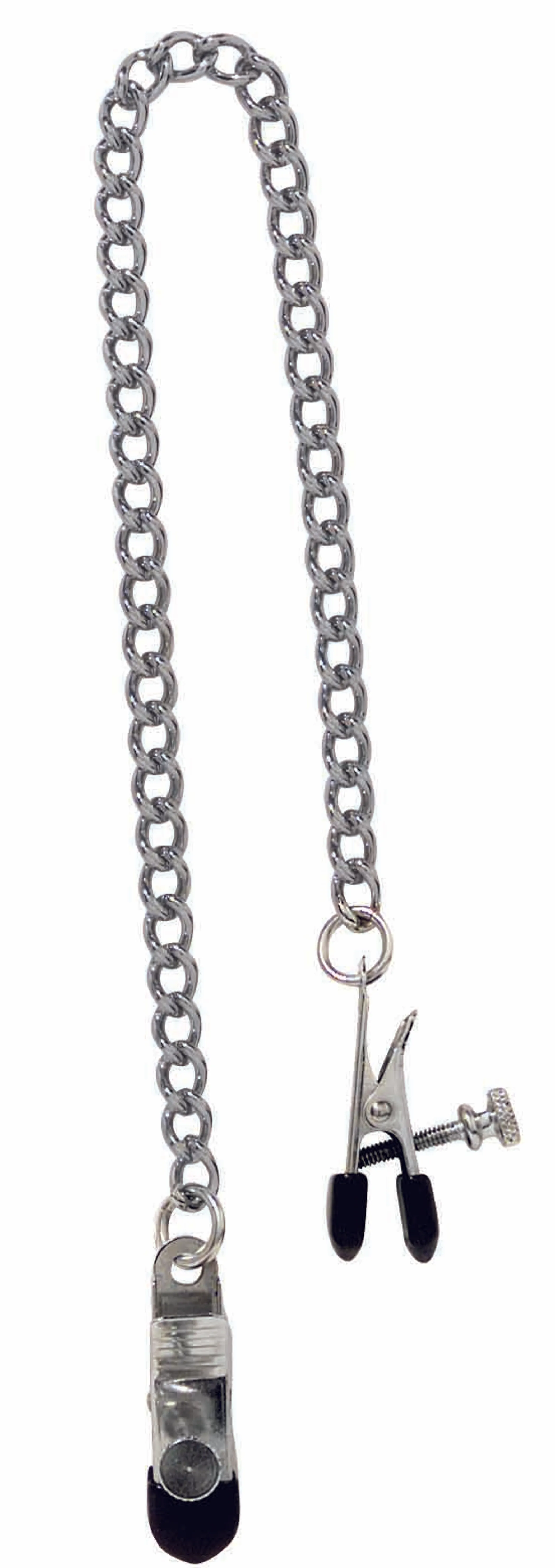 Adjustable Broad Tip Clamp With Link Chain