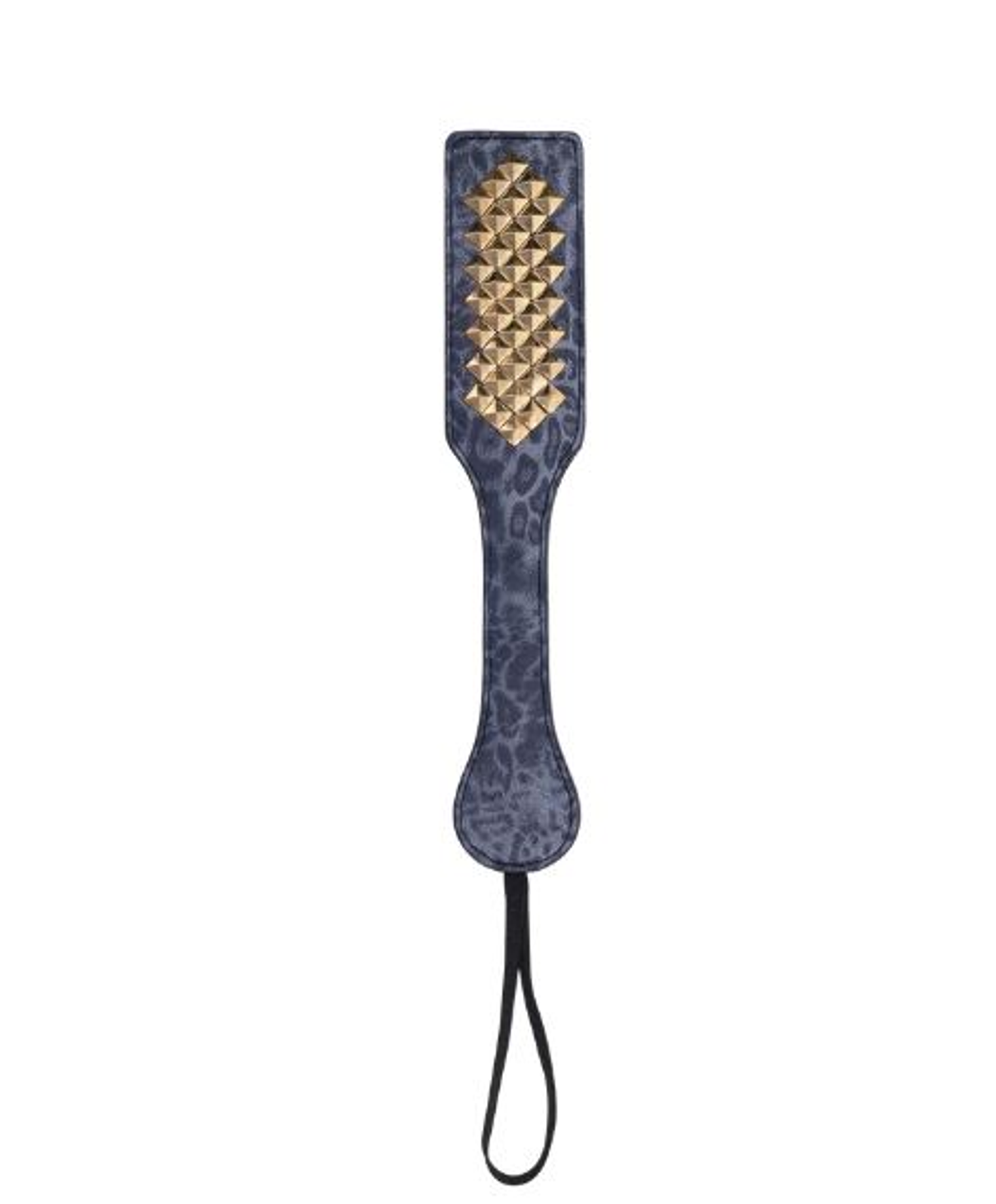 Cougar Studded Leather Paddle