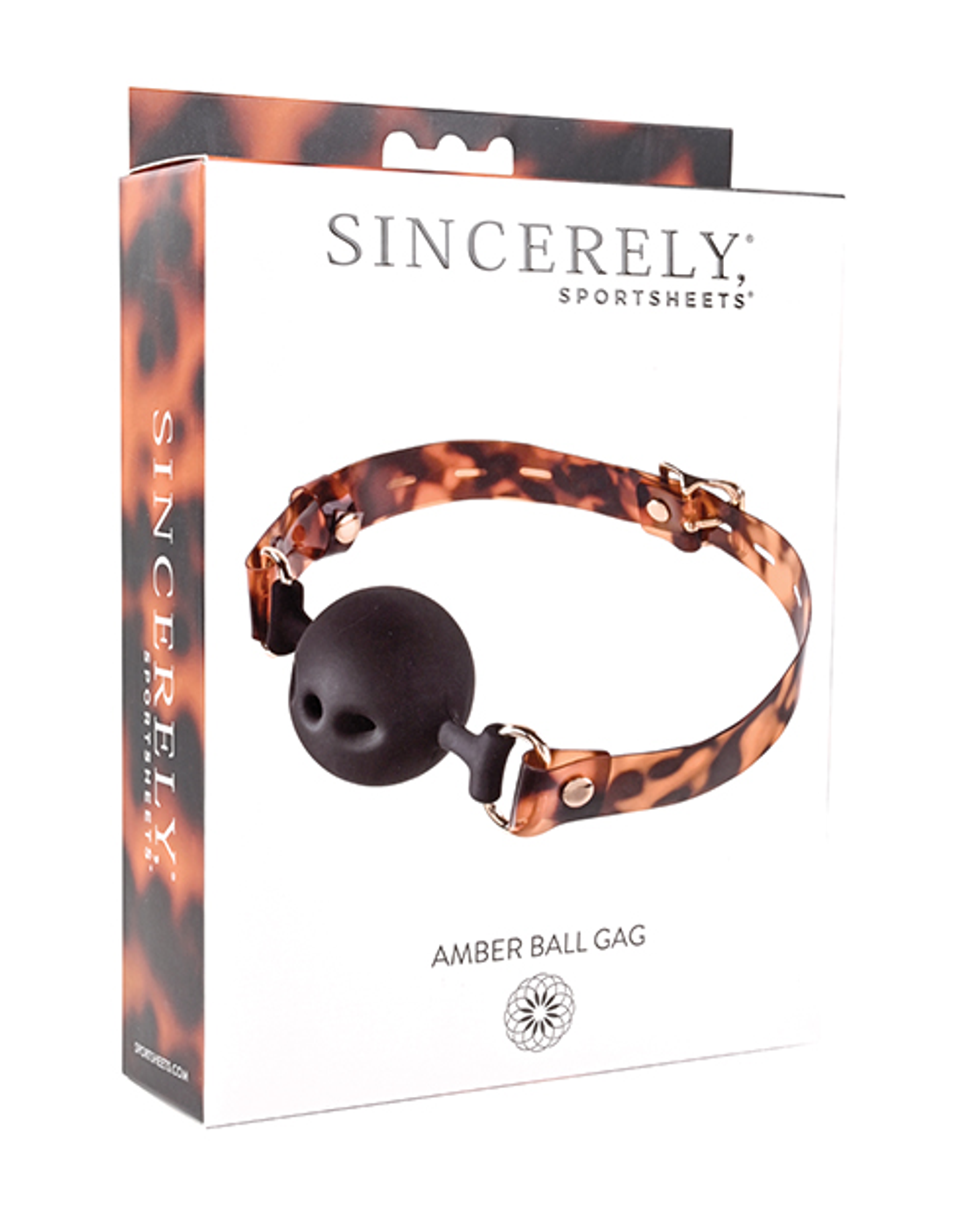 Sincerely Amber Ball Gag – Bondage Accessory