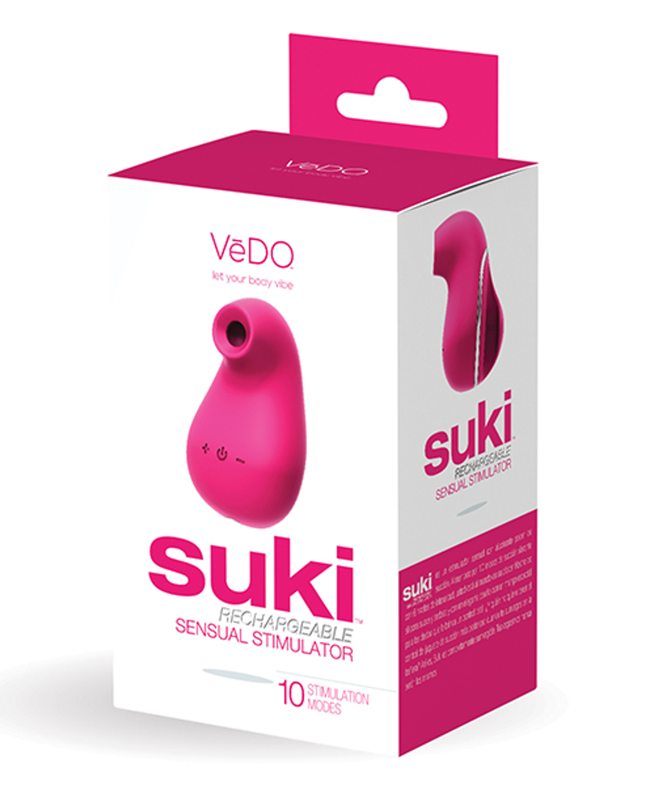 Suki Sonic Rechargeable Vibe - Foxy Pink