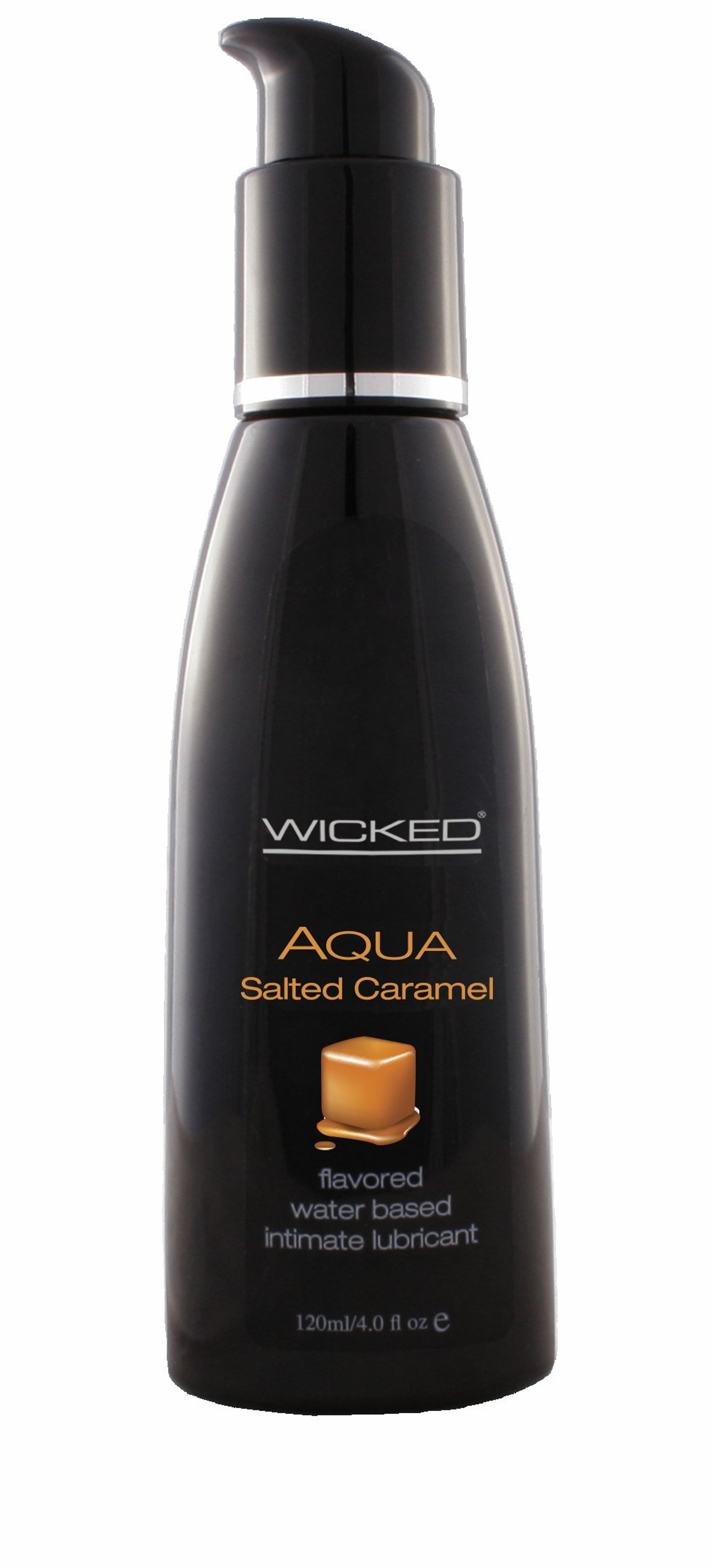 Wicked Aqua Salted Caramel Lubricant 4 oz