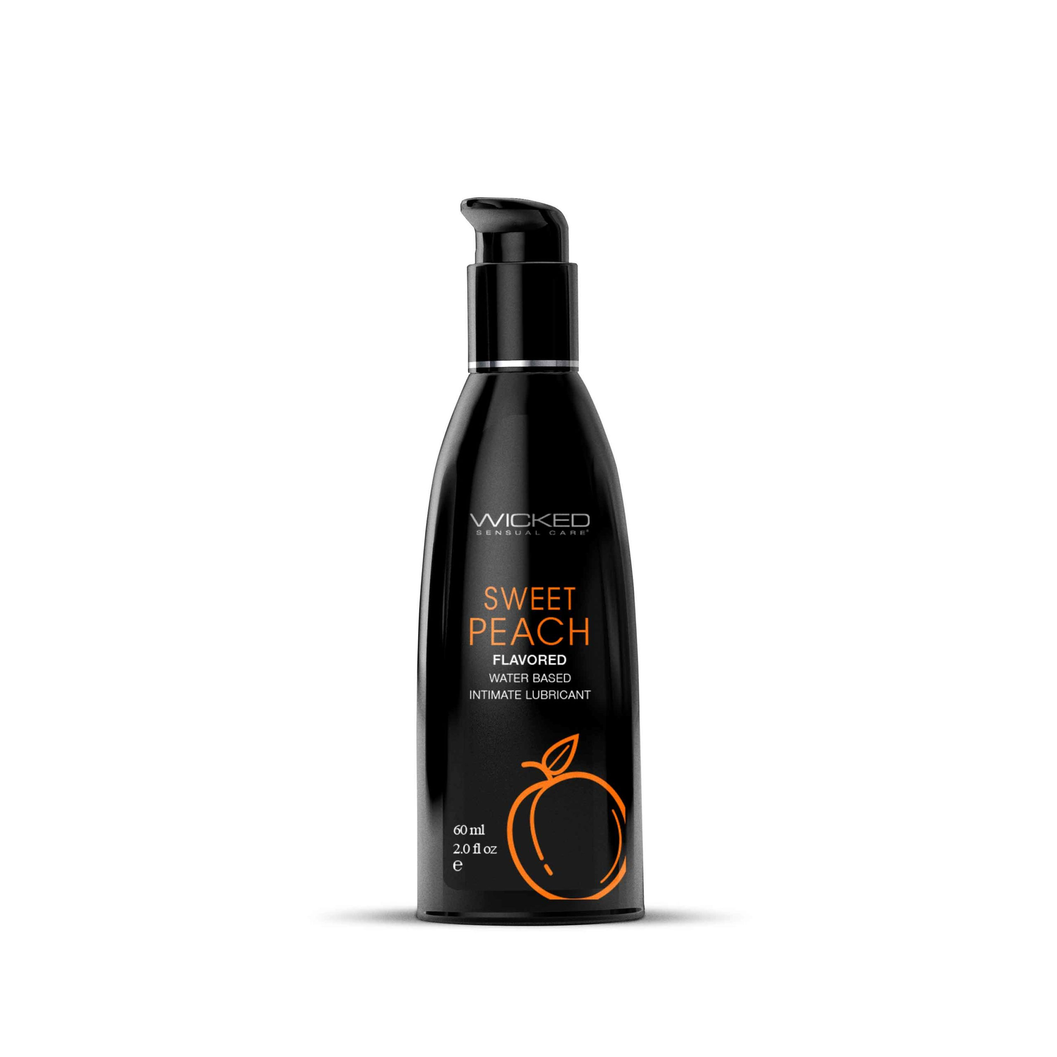 Wicked Aqua Sweet Peach 2oz – Flavored Water-Based Lubricant