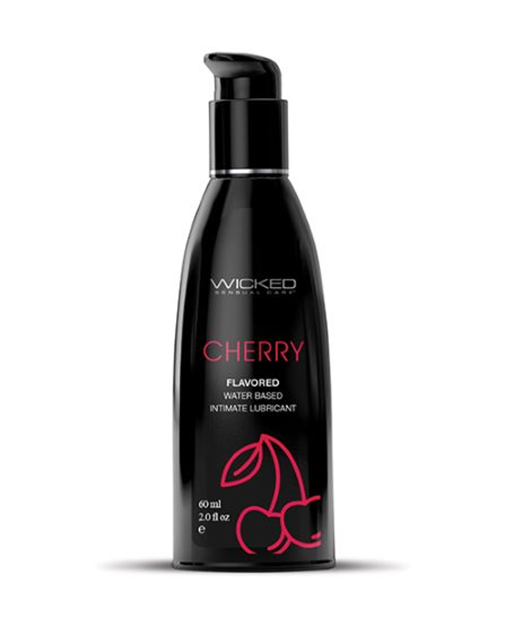 Wicked Aqua Cherry Flavored Lubricant 2 Oz