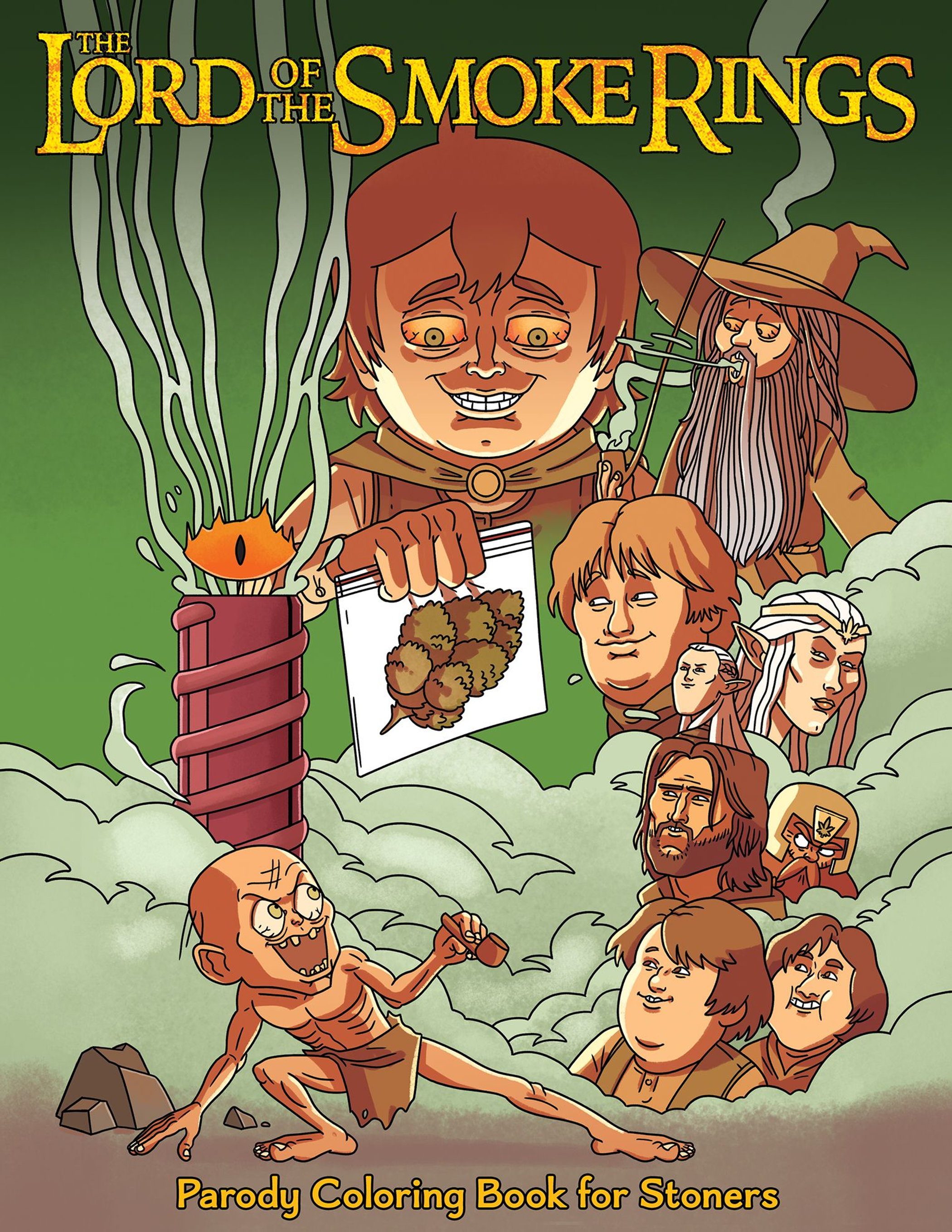 Lord of Smoke Rings Coloring Book