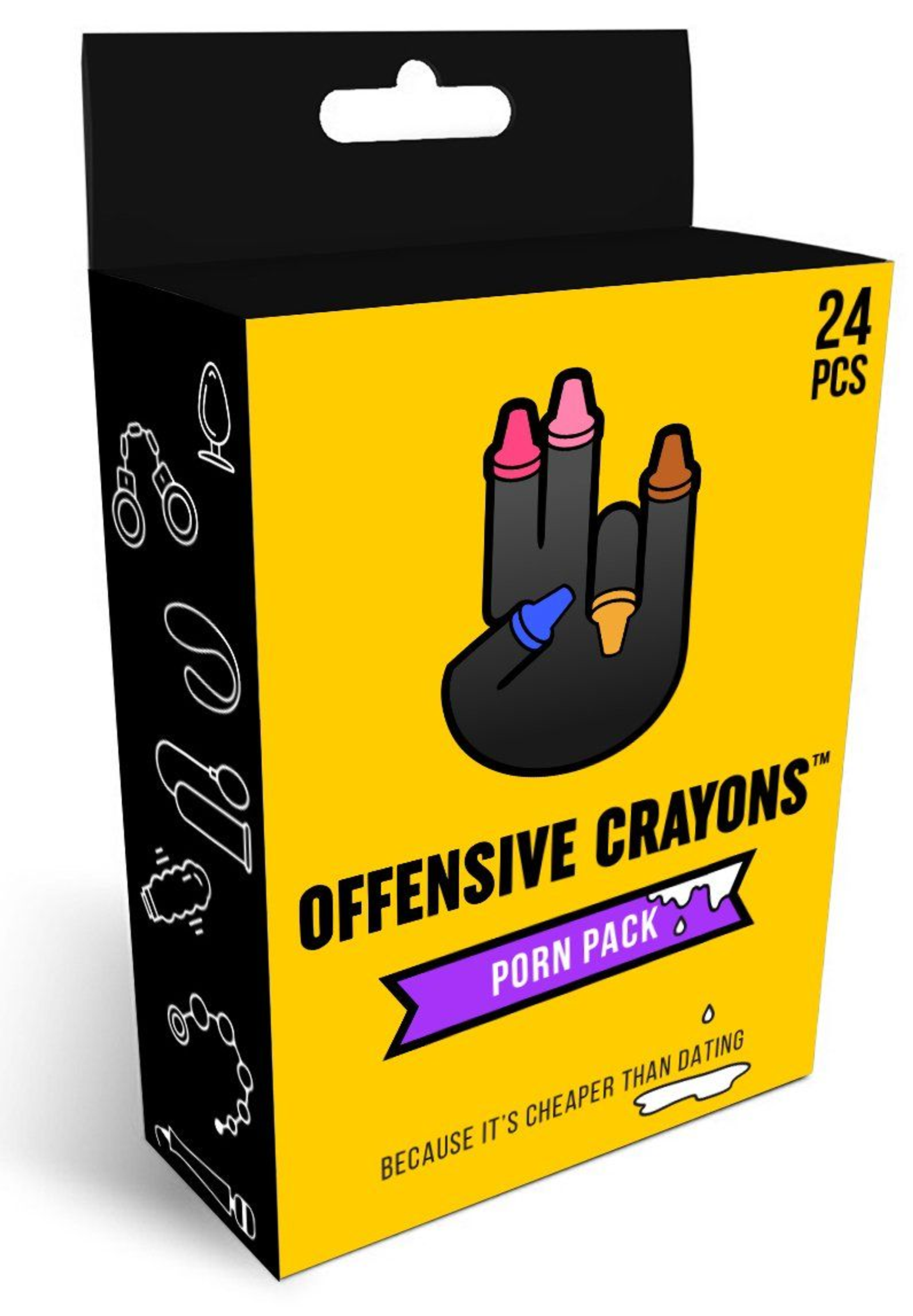 Offensive Crayon Pack – Adult Humor Novelty