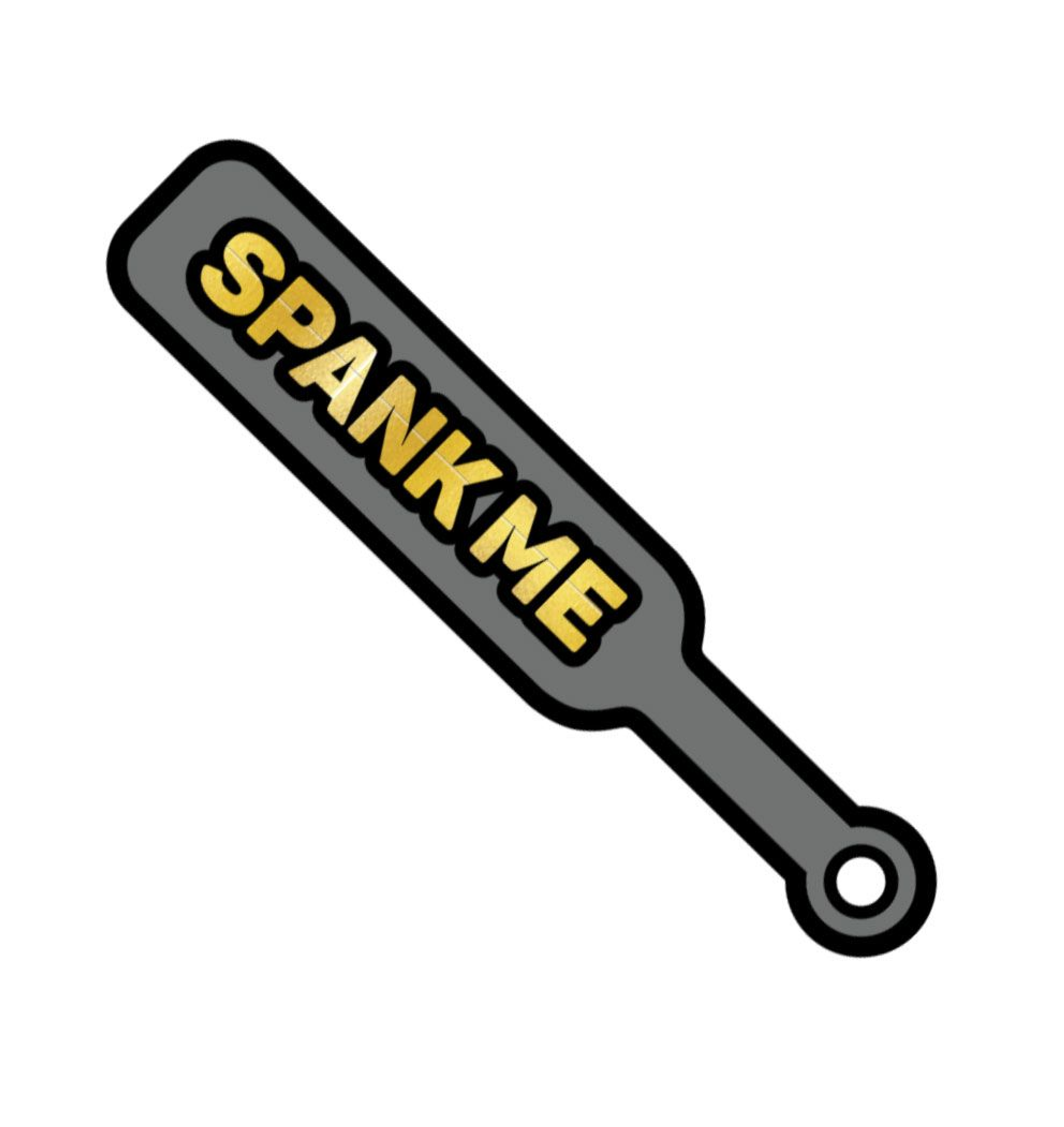 Spank Me Paddle Pin – Cheeky Enamel Novelty Pin