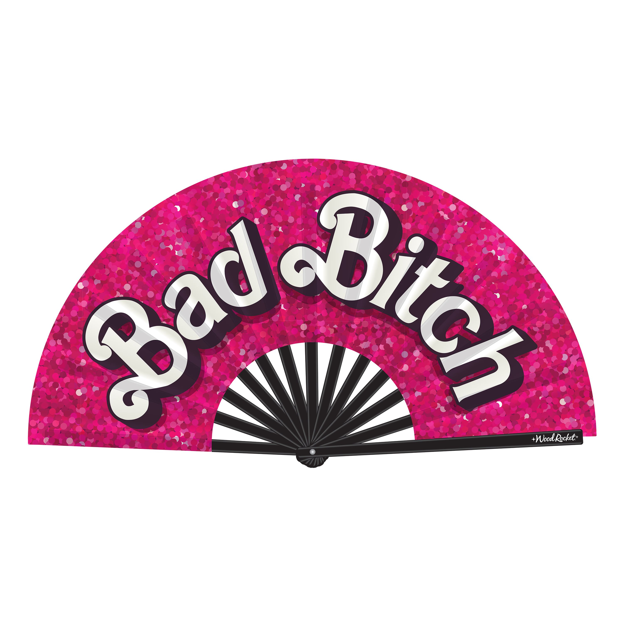 Bad Bitch Folding Hand Fan