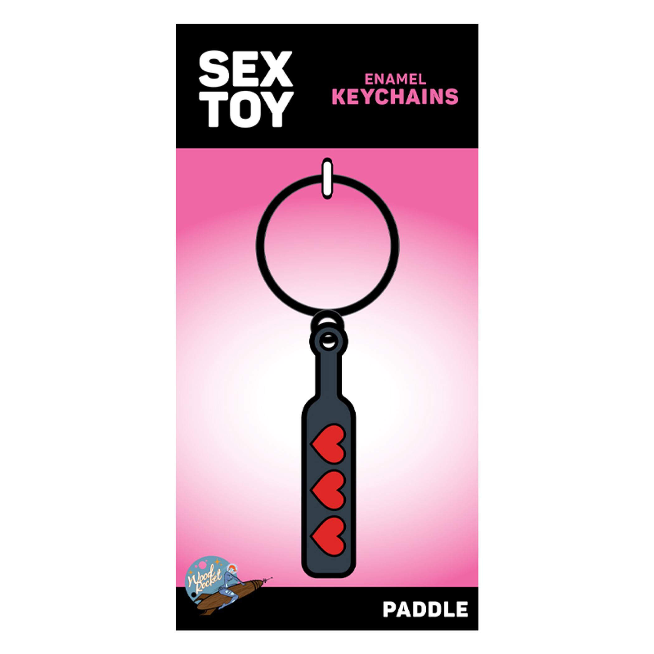 Heart Paddle Mini Keychain – Cheeky Gag Gift