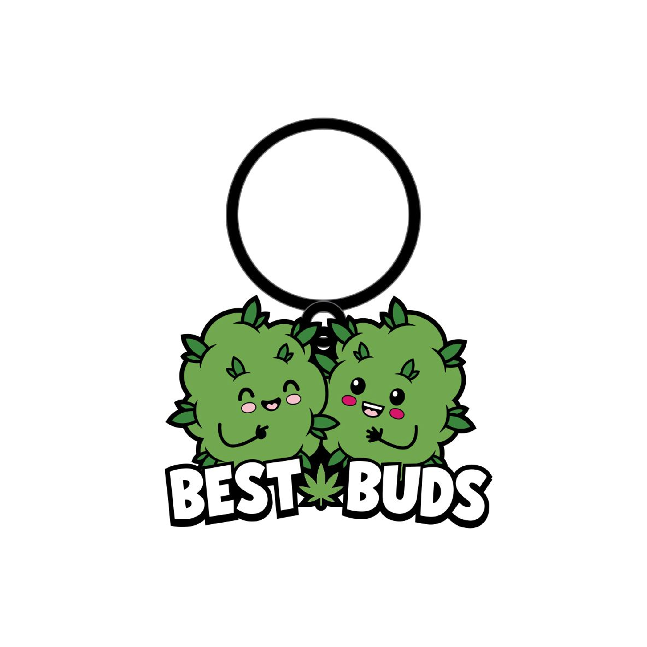 Best Buds Novelty Keychain