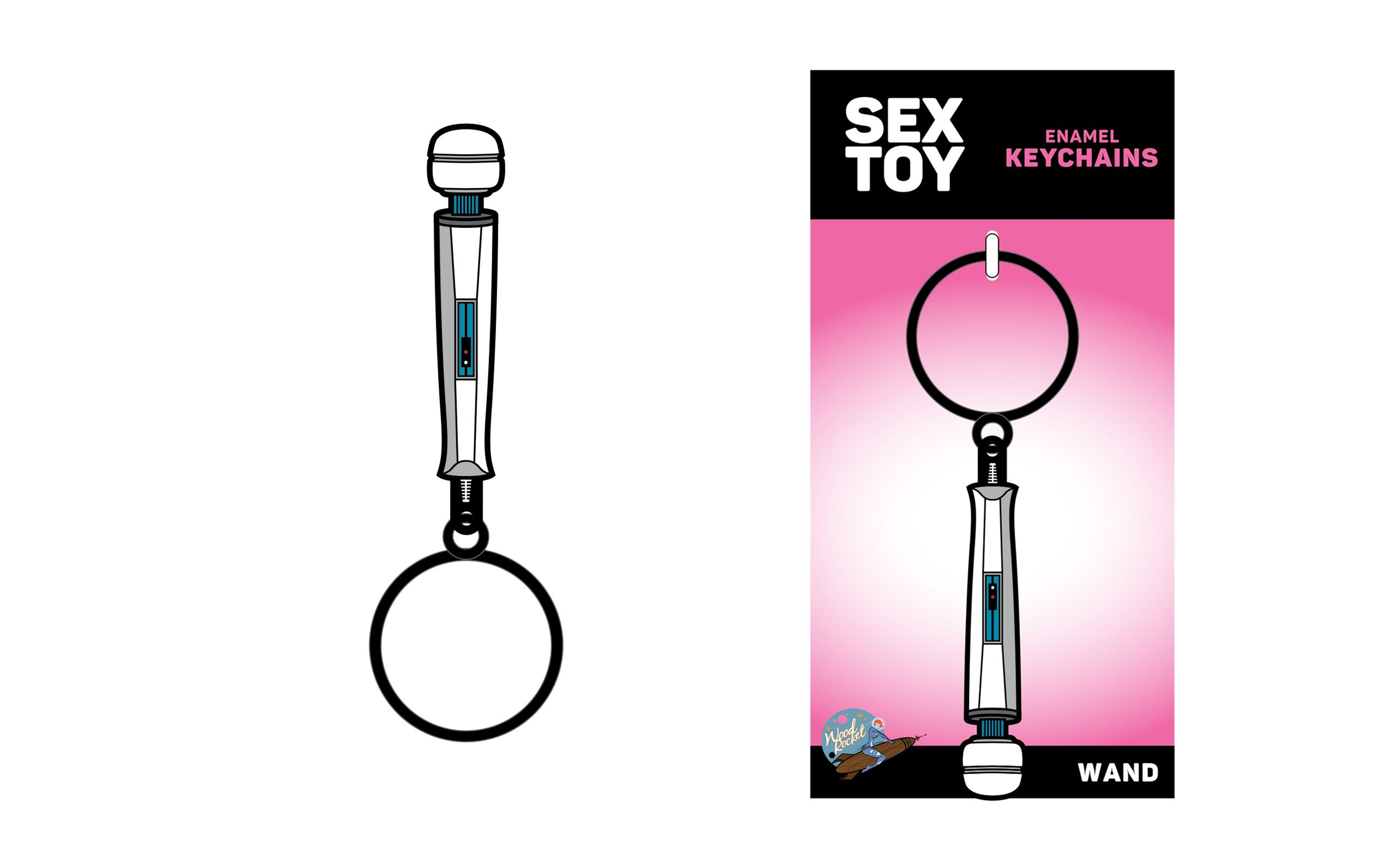 Wand Novelty Keychain – Cheeky Gag Gift