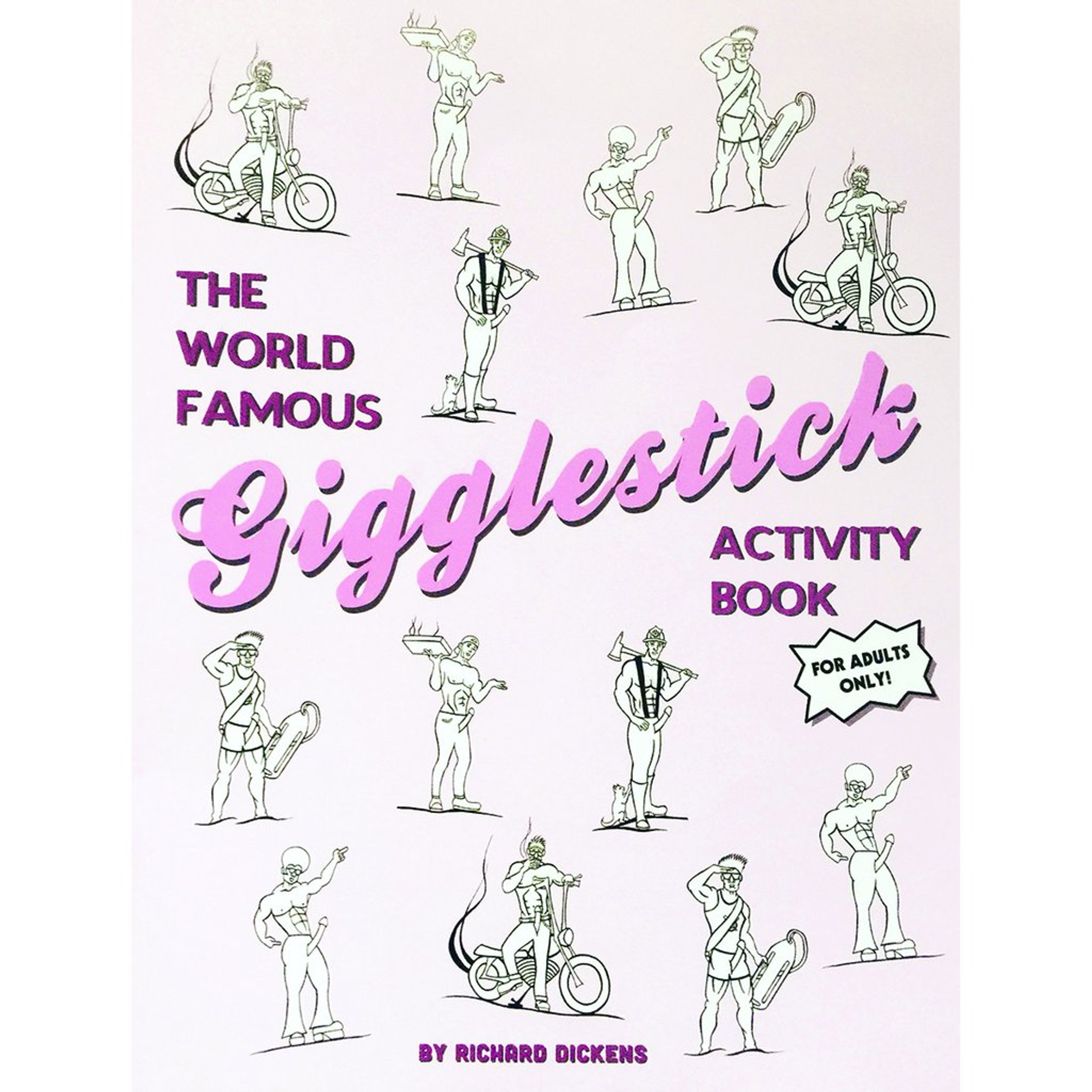 World Famous Giggle Stick Coloring Book – Adult Novelty Coloring
