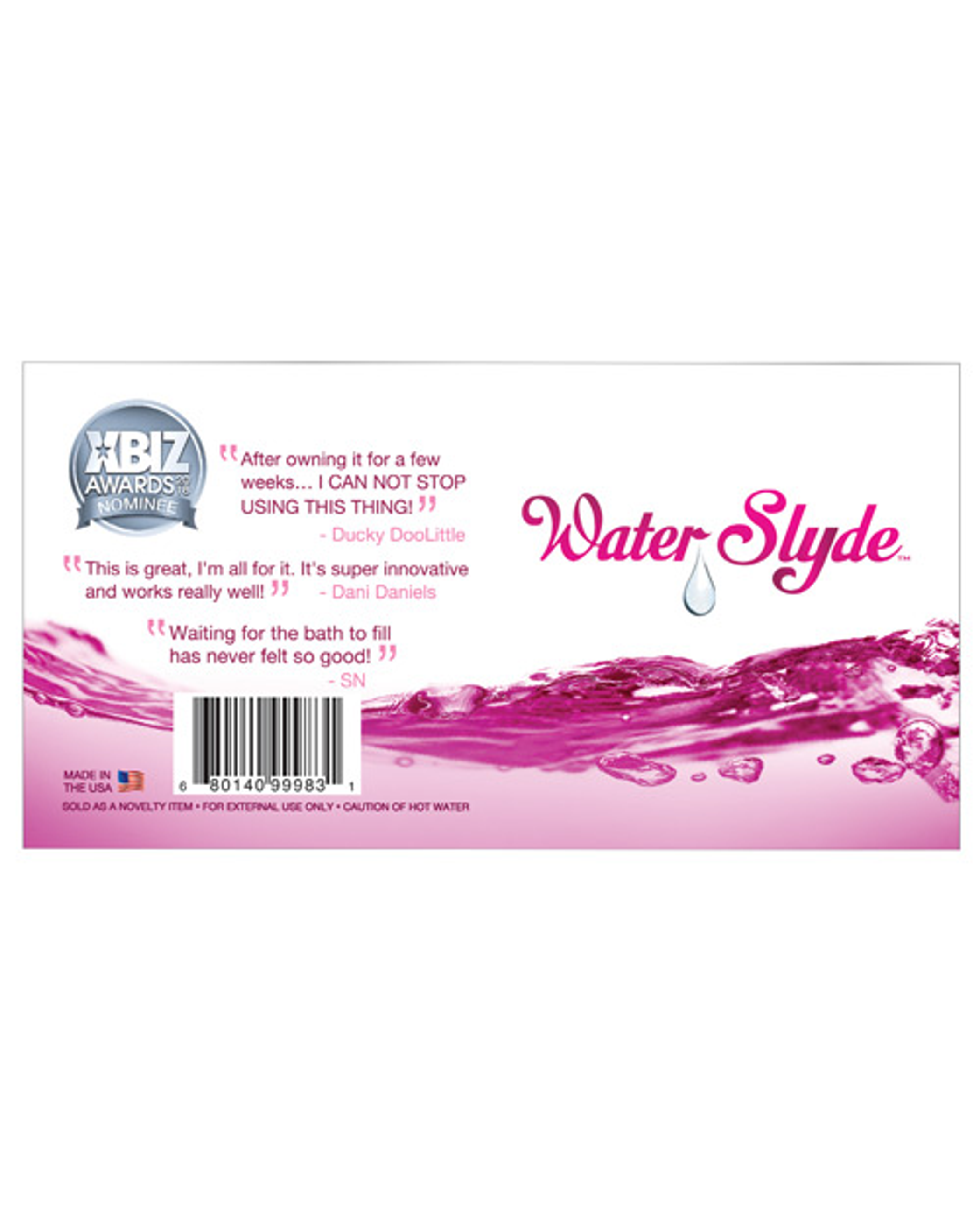 Lovability Waterslyde Pink Aquatic Stimulator