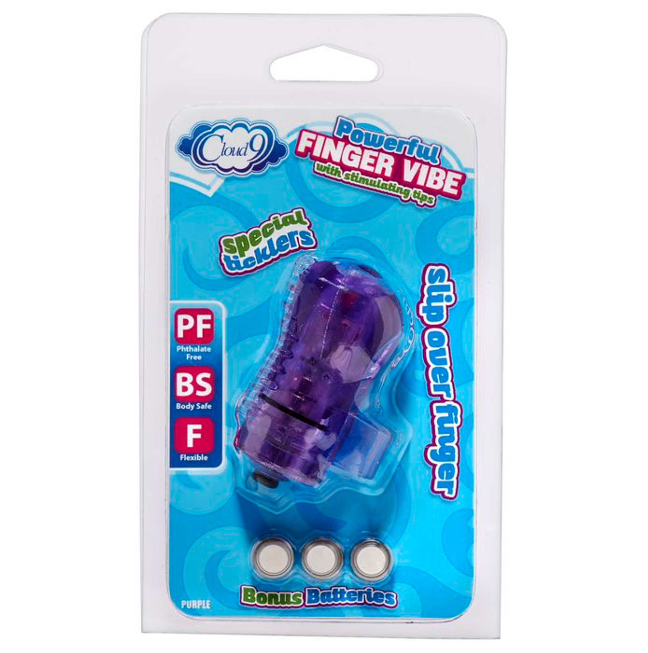 Cloud 9 Finger Vibrator with Stimulating Tips