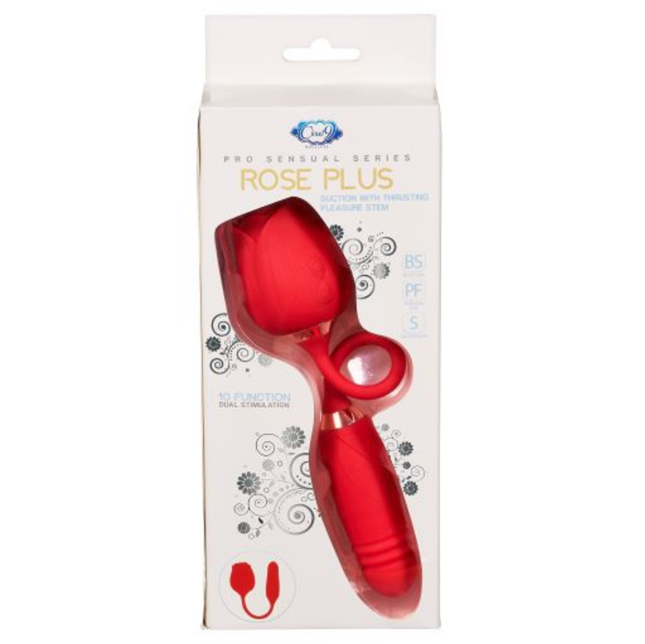 Cloud 9 Rose Plus Rechargeable Thrusting Vibrator
