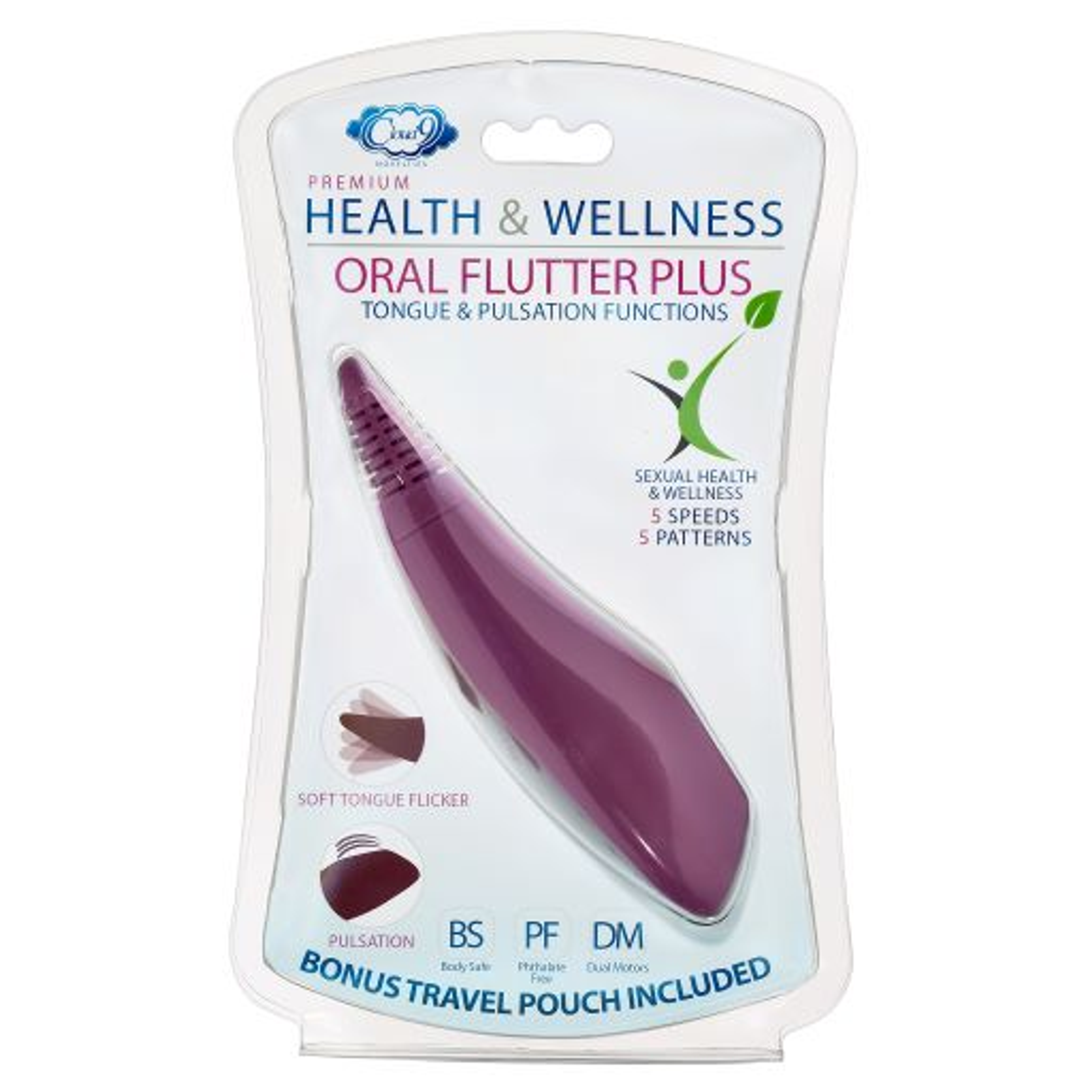 Pro Sensual Oral Flutter Plus Plum | Tongue-Style Vibe