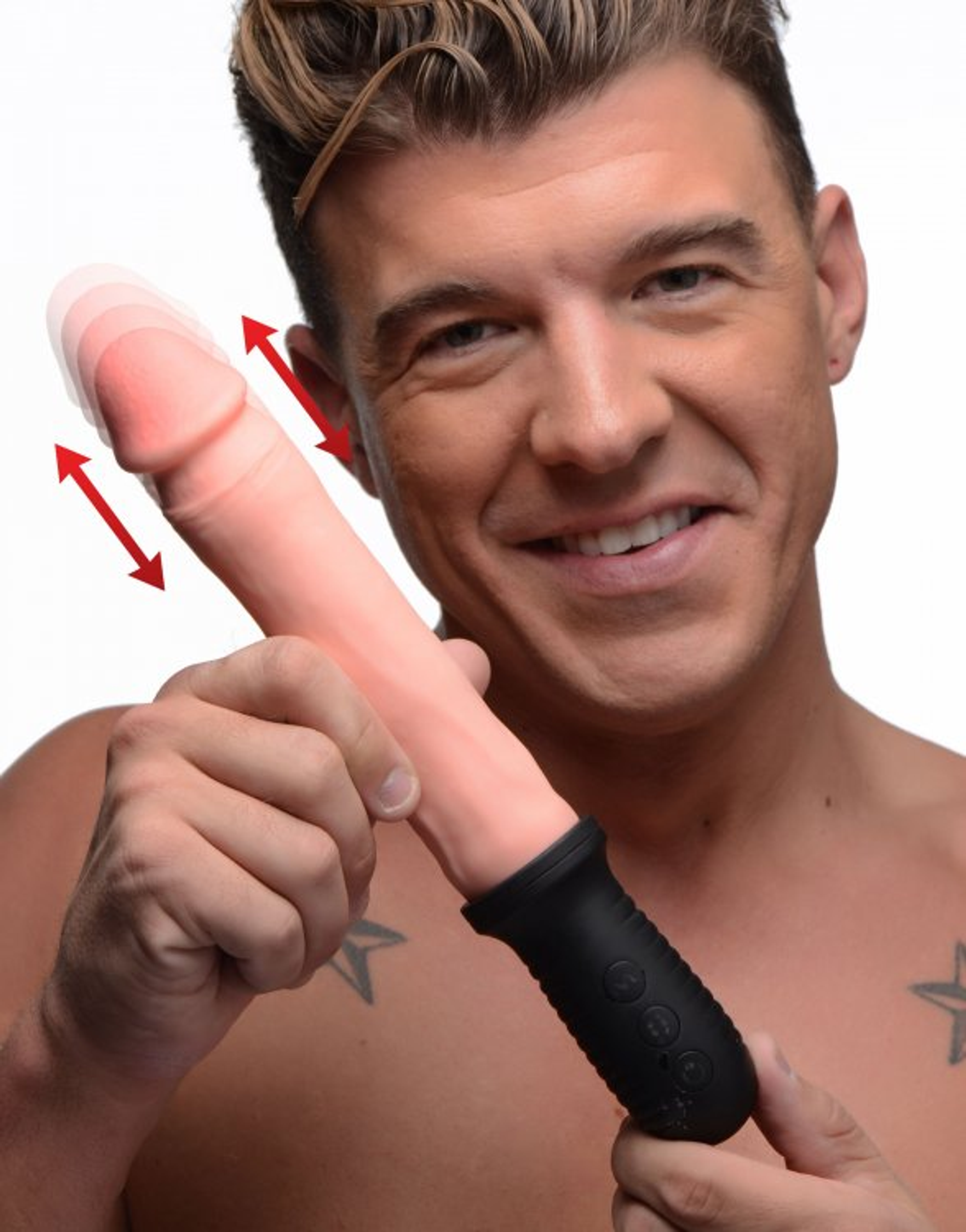 Master Series 8X Auto Pounder – Automatic Thrusting Dildo