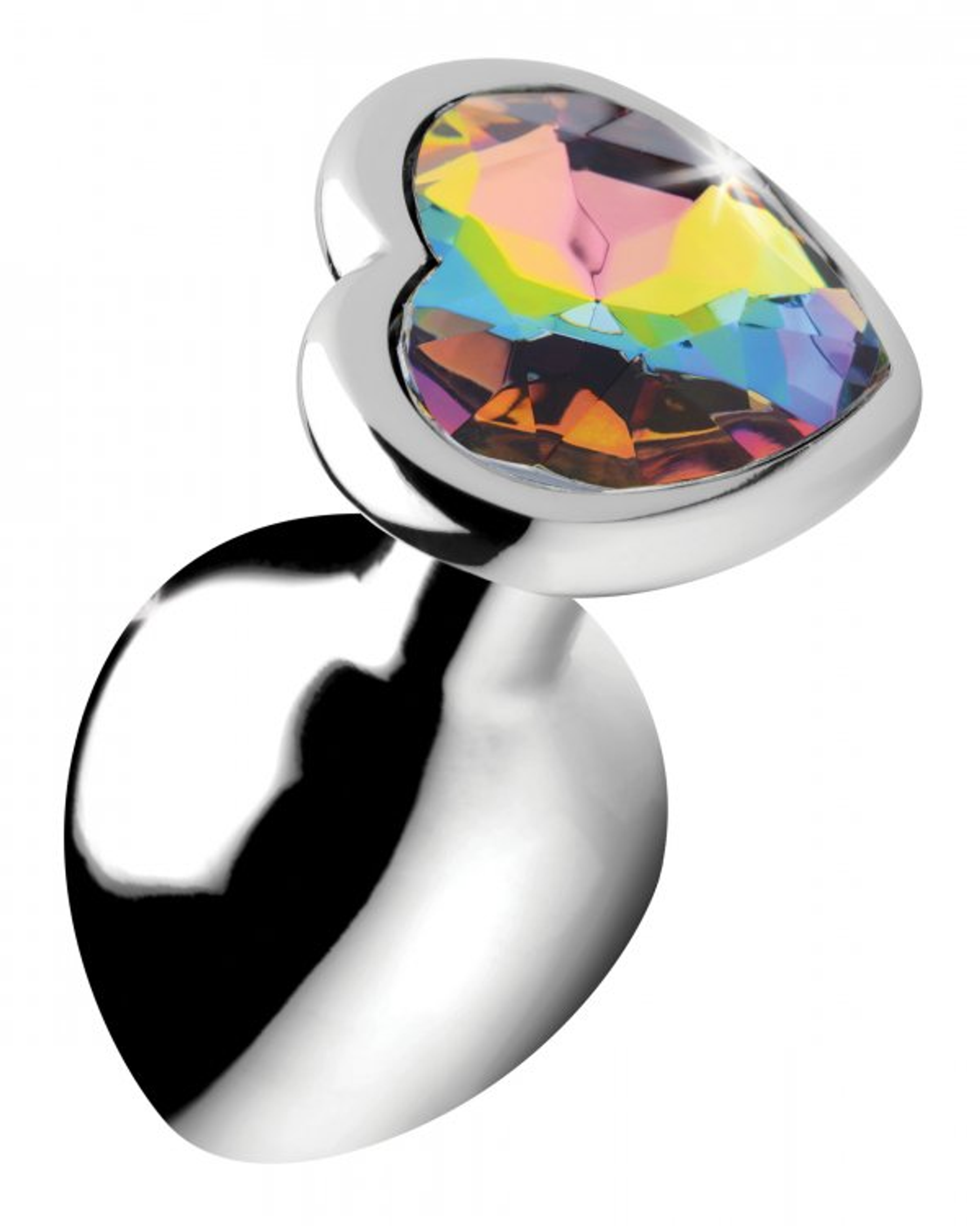 Prism Heart Anal Plug, Medium